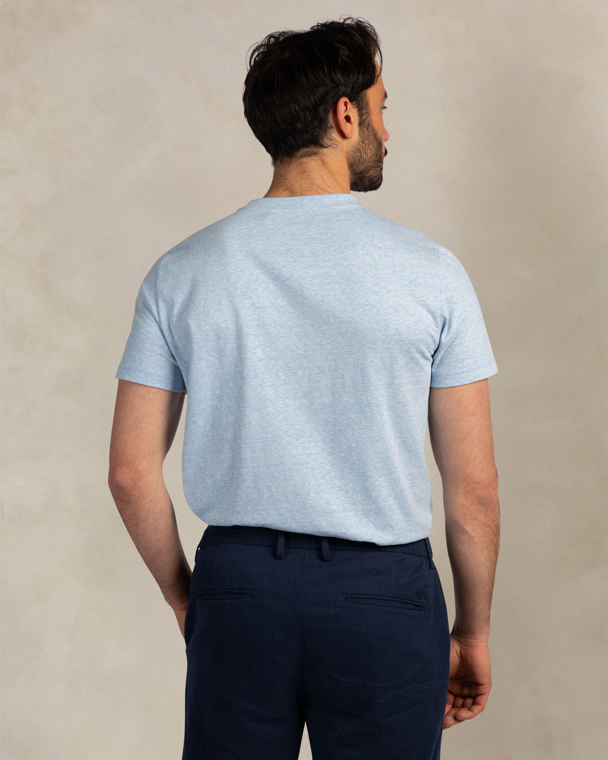 Light blue t-shirt with logo Light blue t-shirt with logo