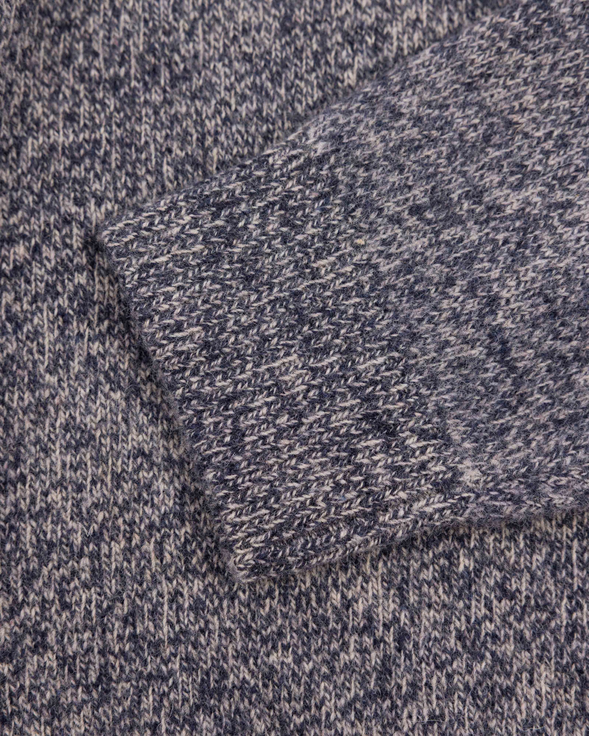 Blue wool half zip sweater Blue wool half zip sweater
