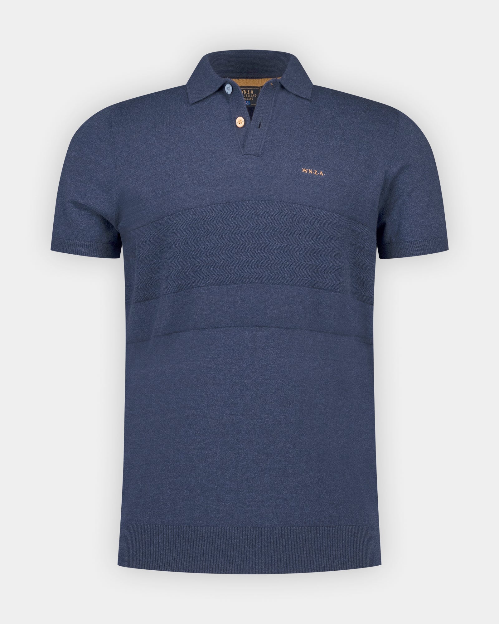 Dark blue 100% cotton polo Dark blue 100% cotton polo