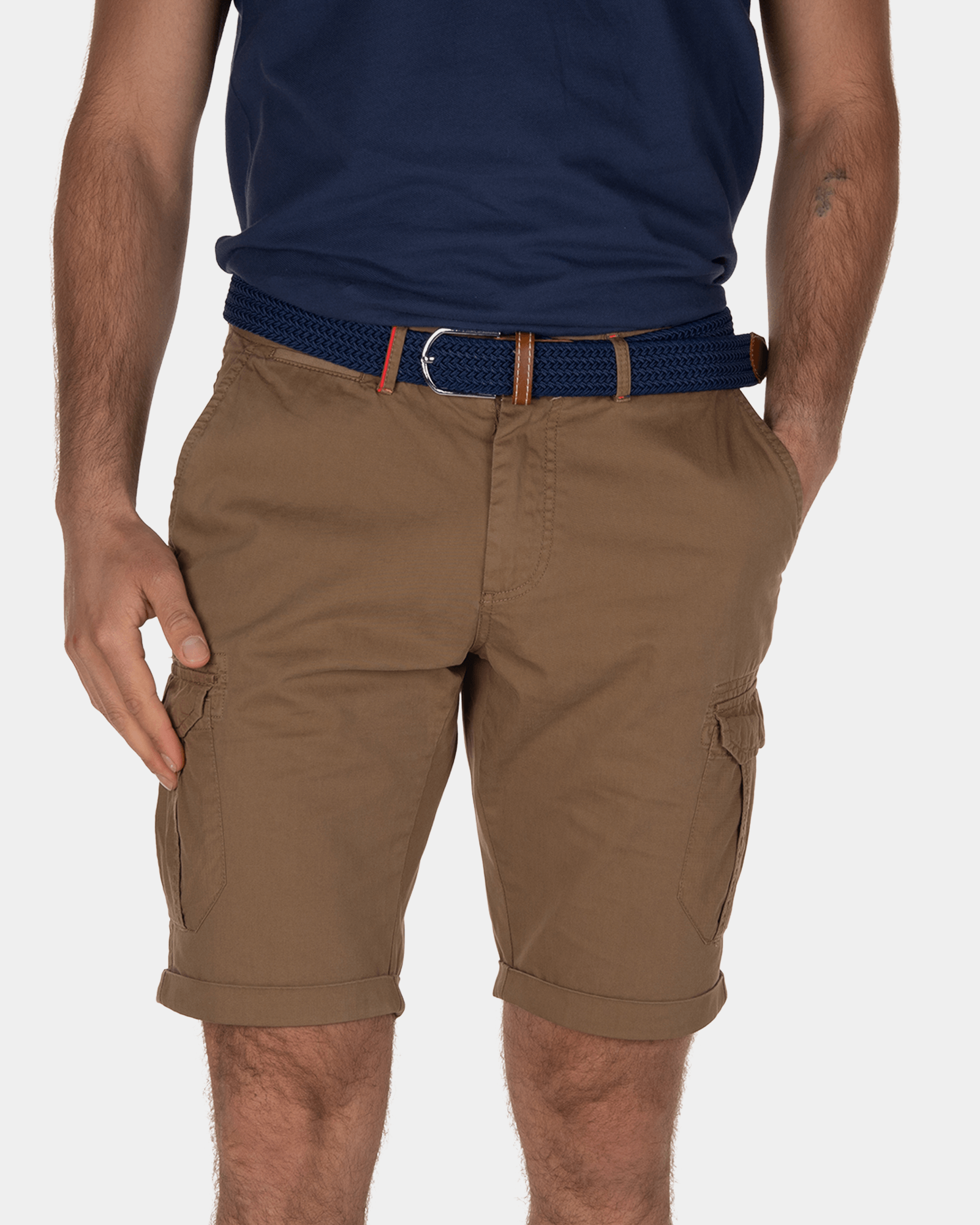 Larry Bay cargo shorts - Tobacco Brown Larry Bay cargo shorts - Tobacco Brown
