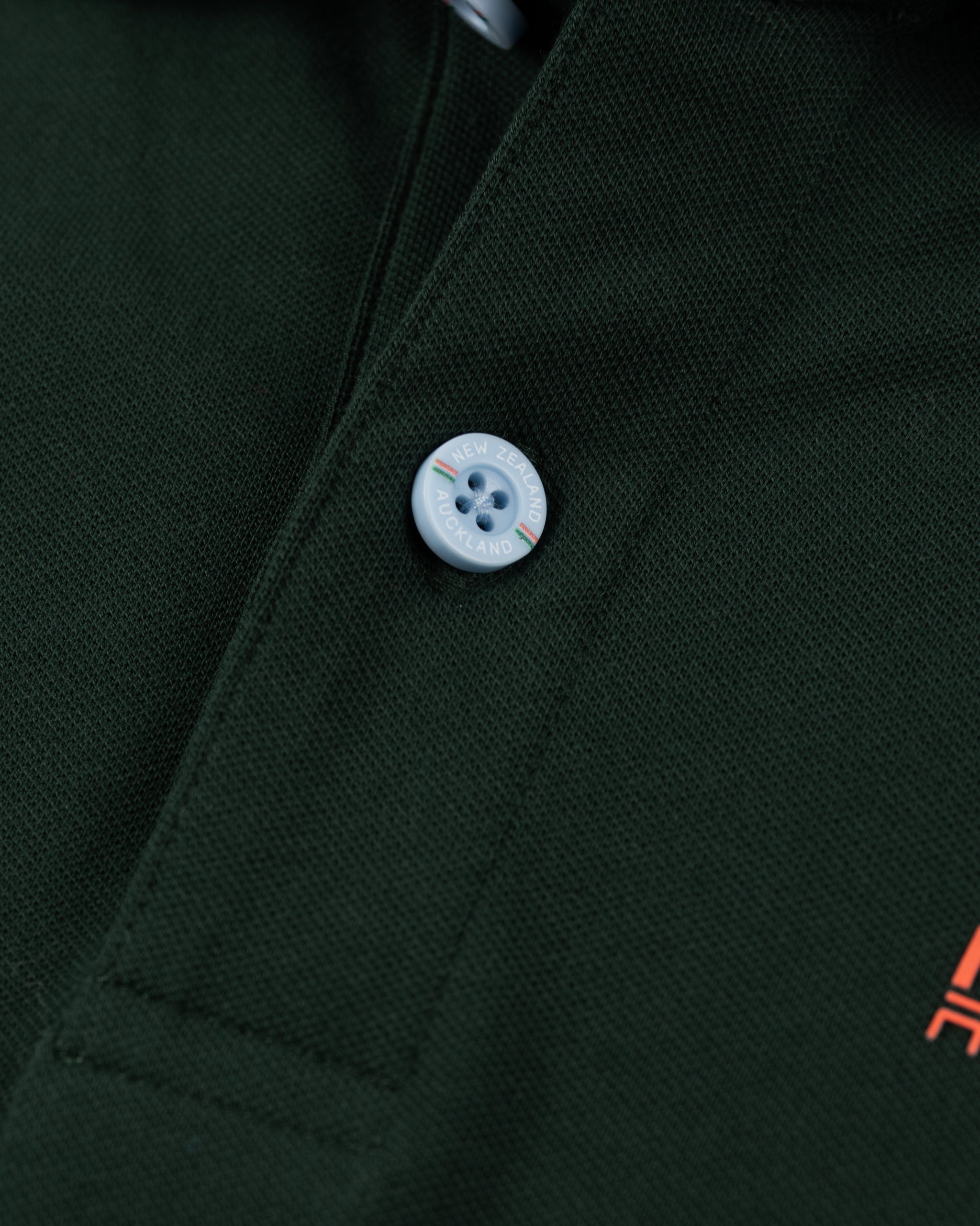 Polo de algodón elástico - Dark Pine Polo de algodón elástico - Dark Pine