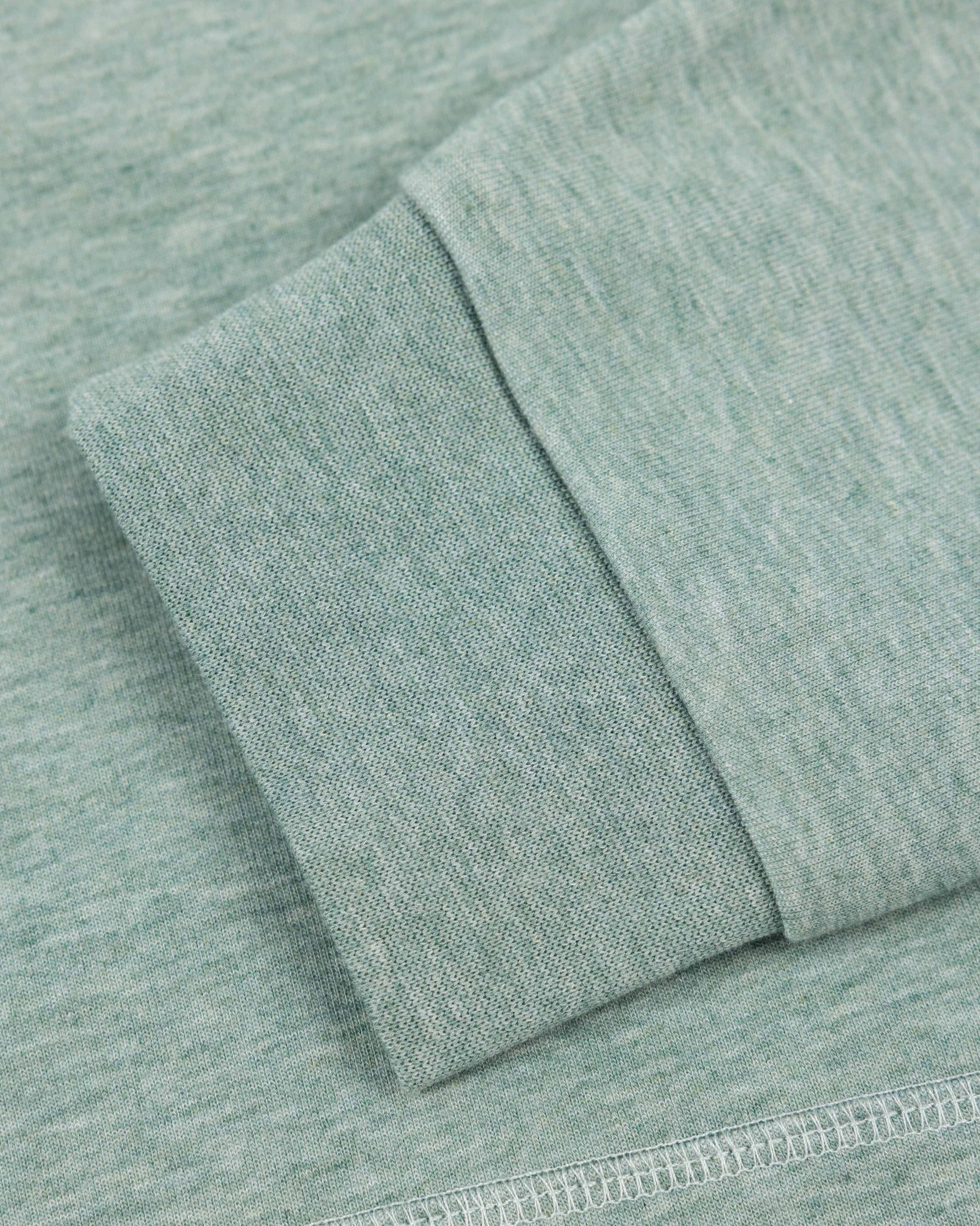 Green hoodie with embroidery Green hoodie with embroidery