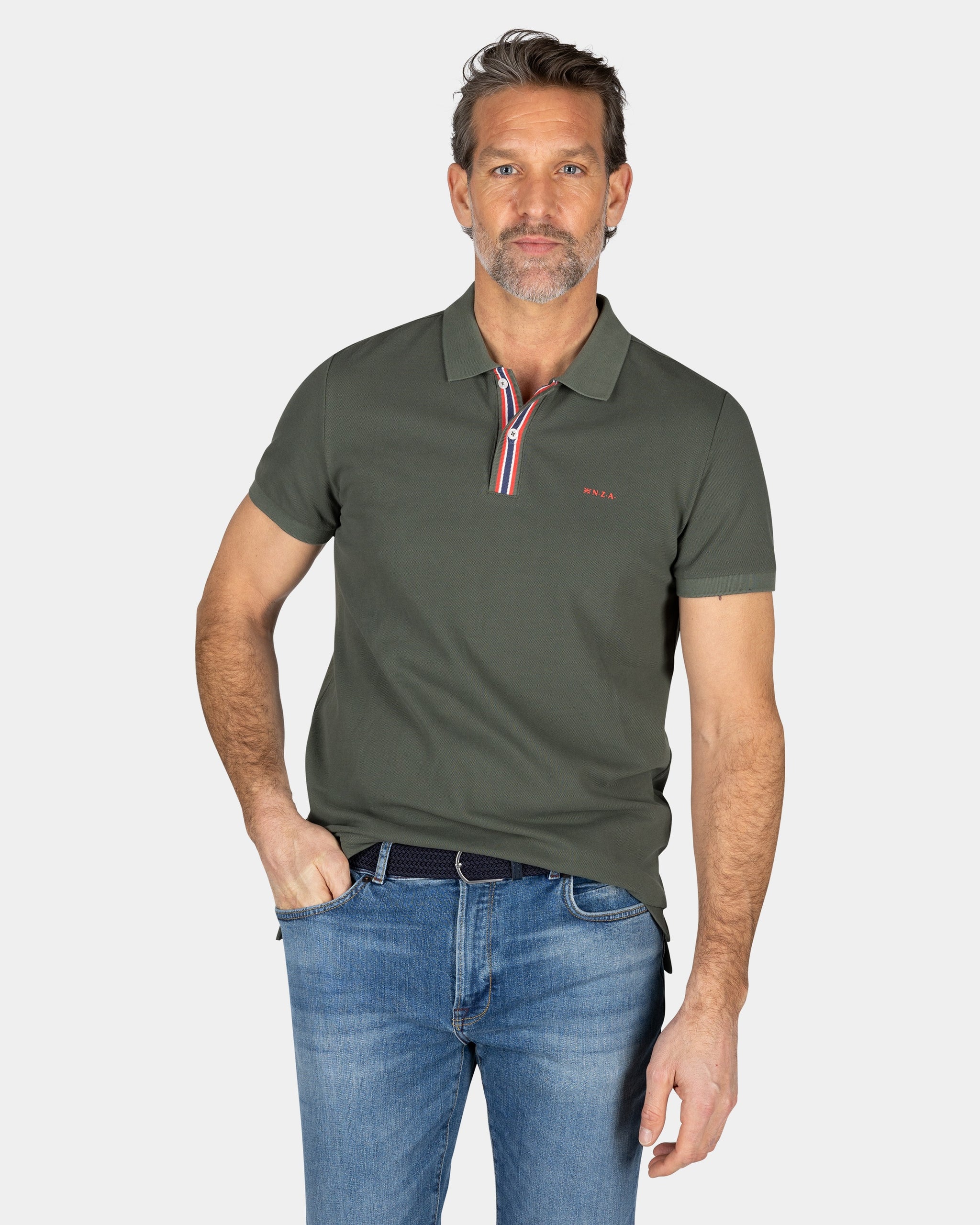 Polo en coton armée Polo en coton armée