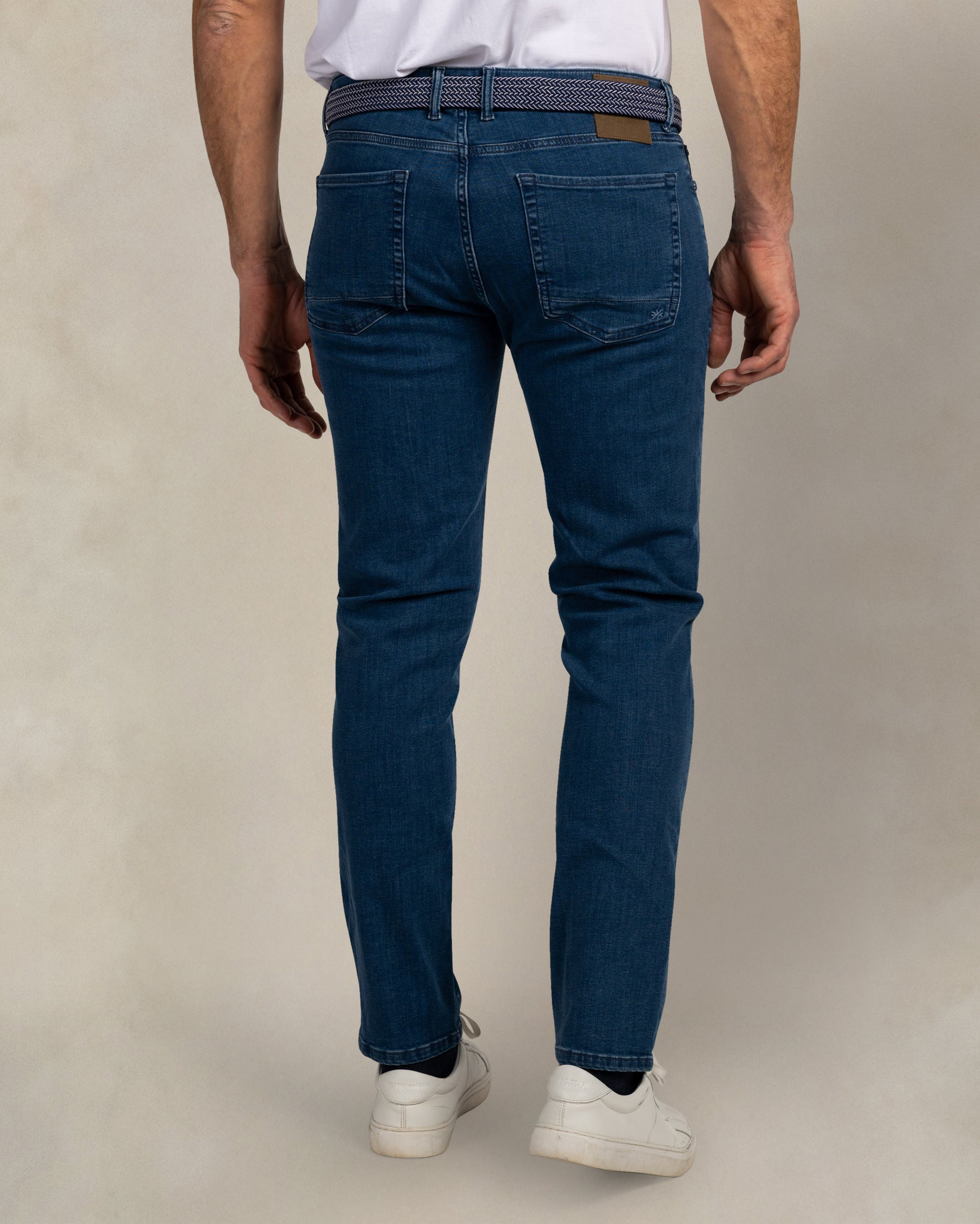 Auckland stretch 5-pocket medium wash jeans Auckland stretch 5-pocket medium wash jeans