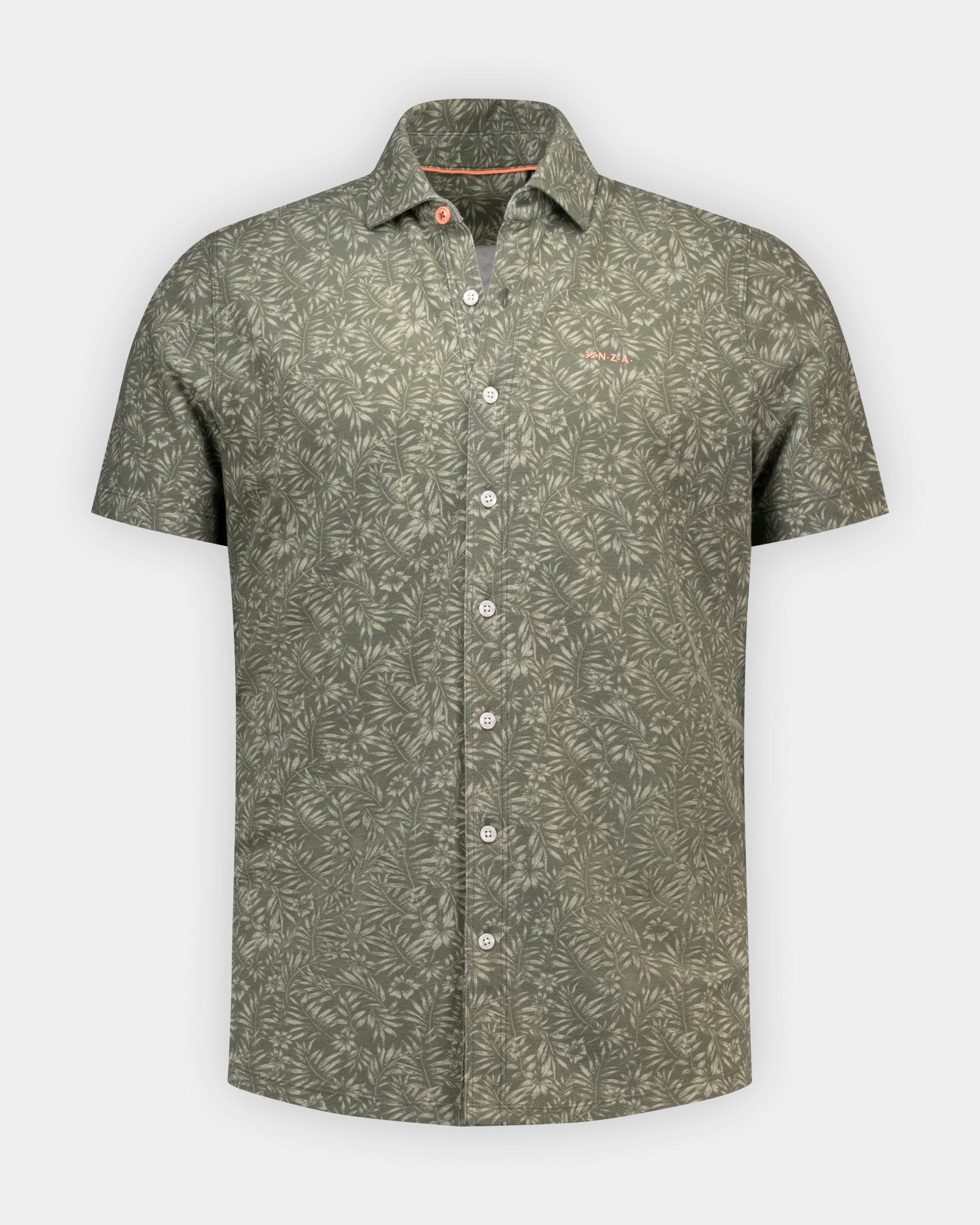 Camisa verde estampada Camisa verde estampada