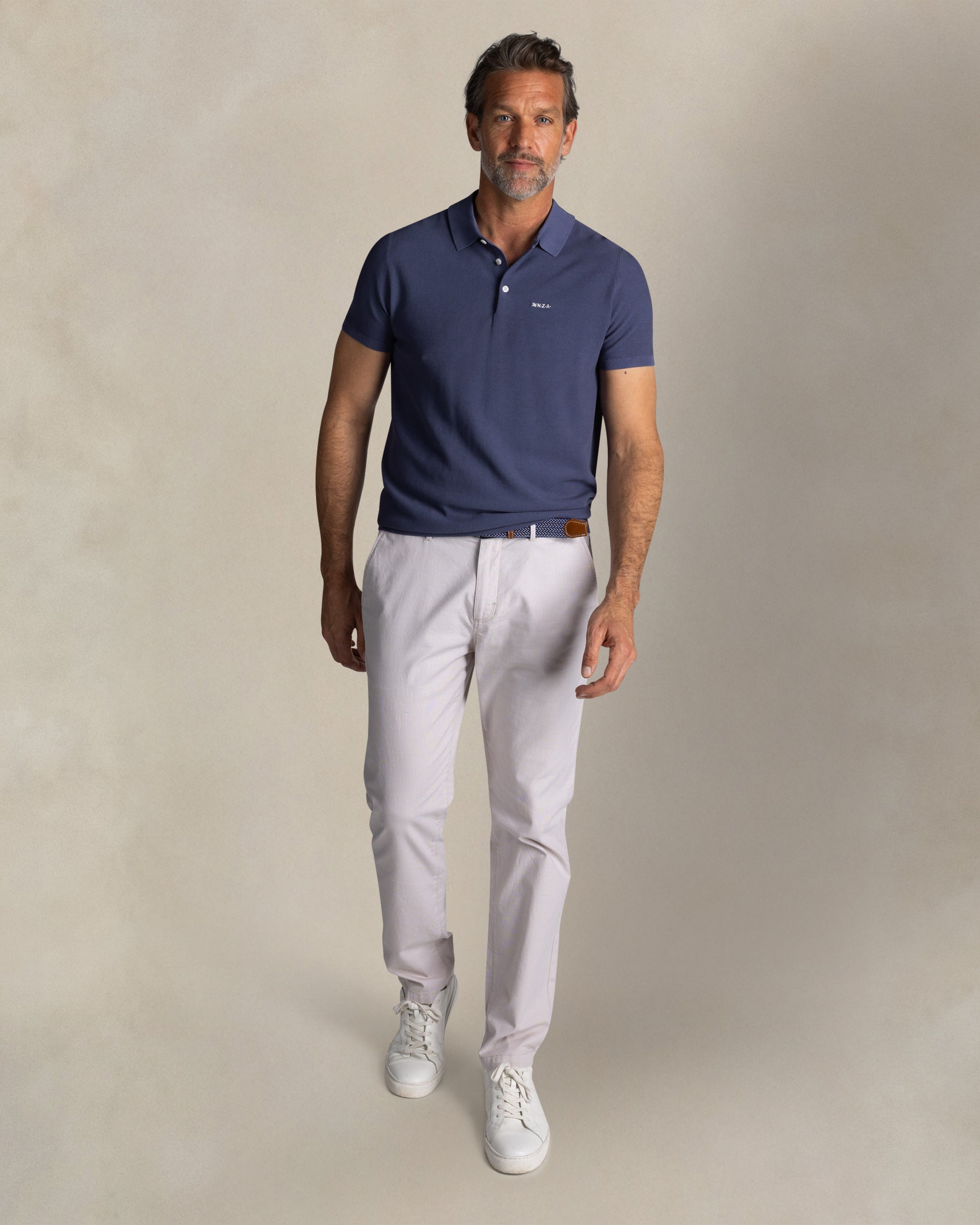 Blaues Poloshirt Blaues Poloshirt