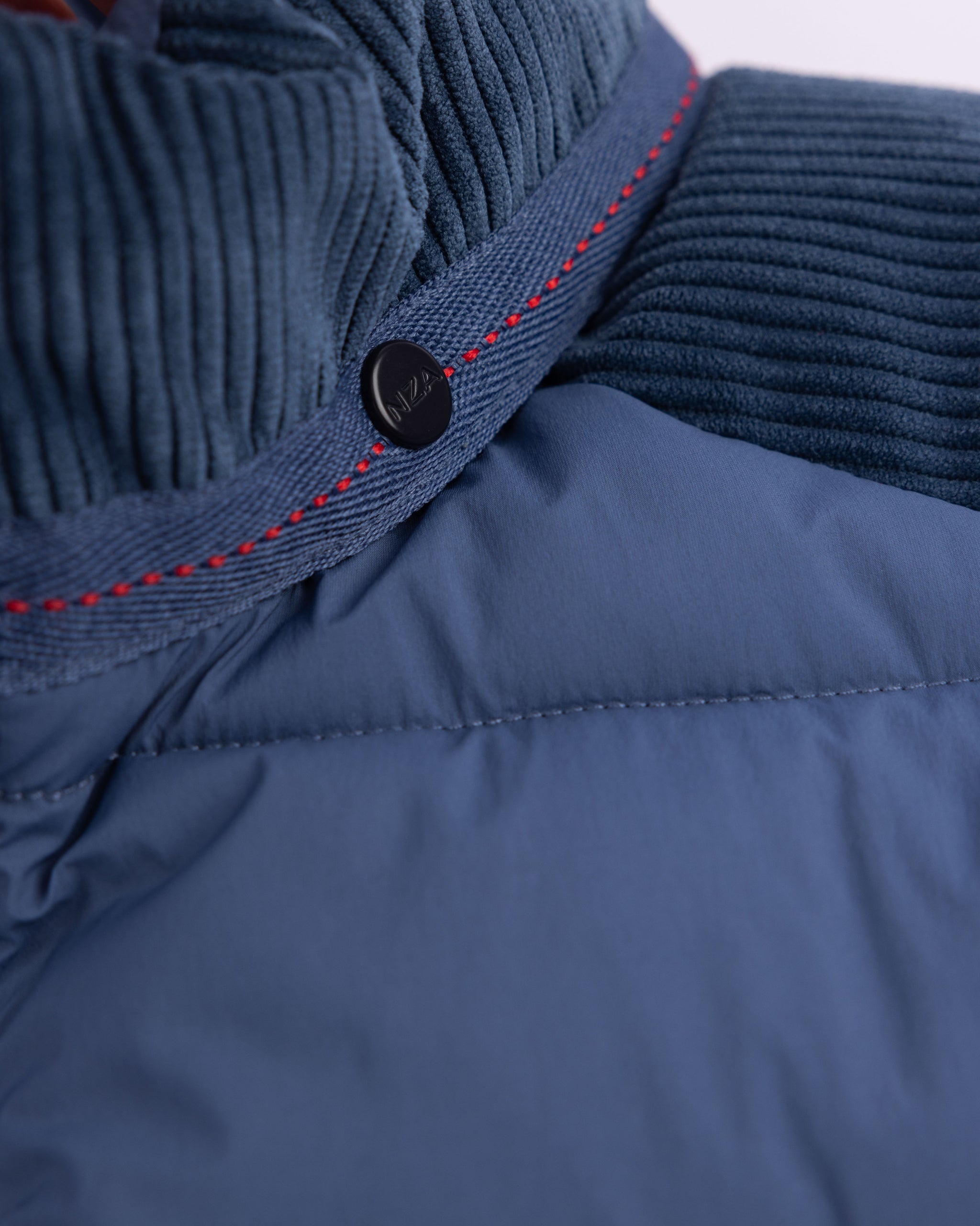 Veste matelassée bleue Veste matelassée bleue