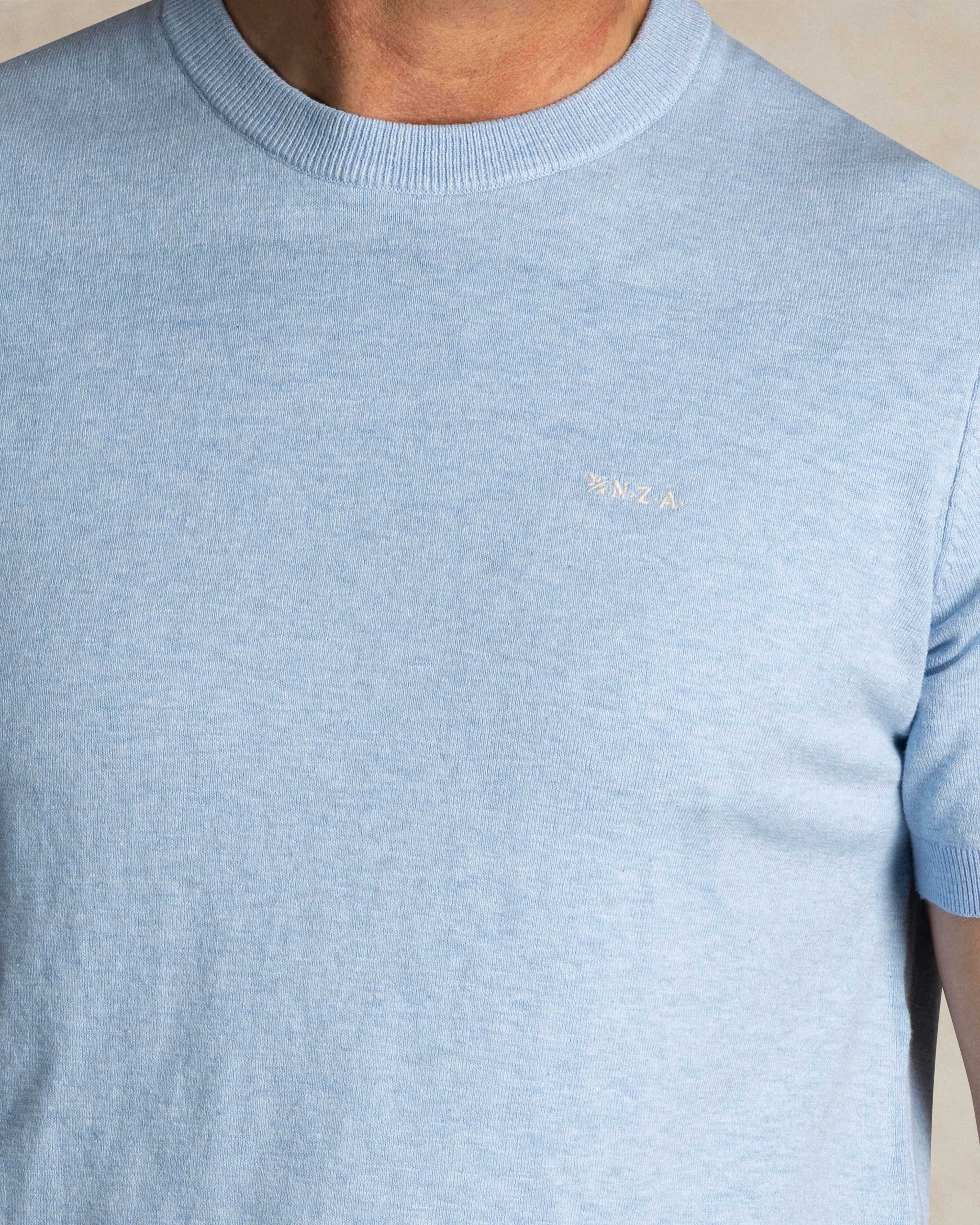 Blue cotton longsleeve Blue cotton longsleeve