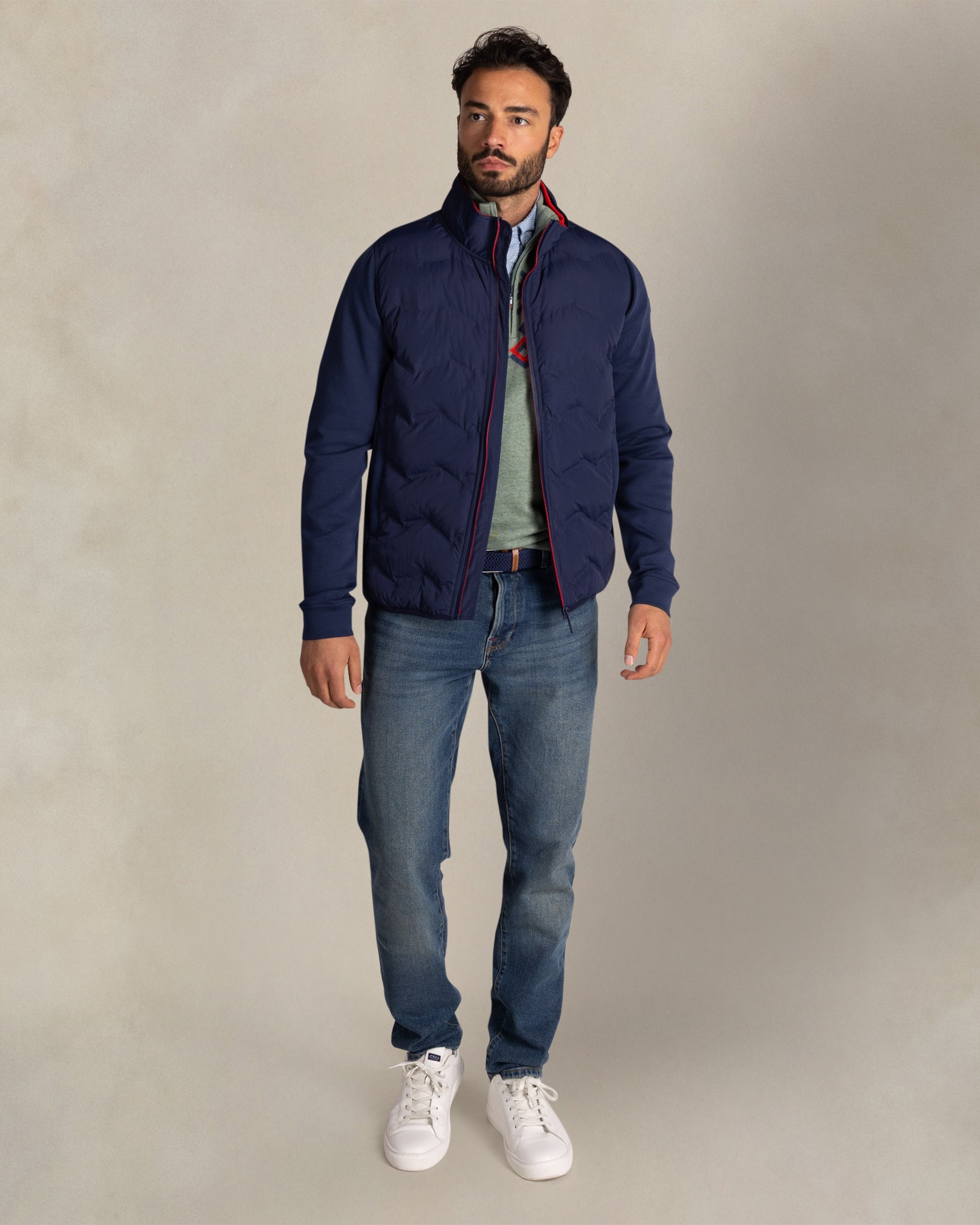 Blue cotton jacket Blue cotton jacket