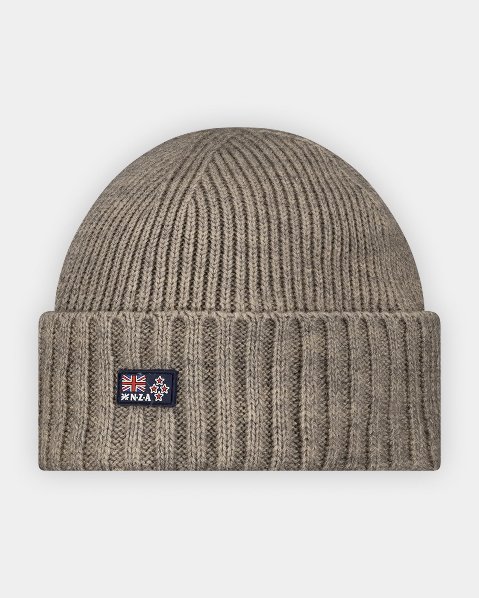 Ecru gebreide muts Ecru gebreide muts