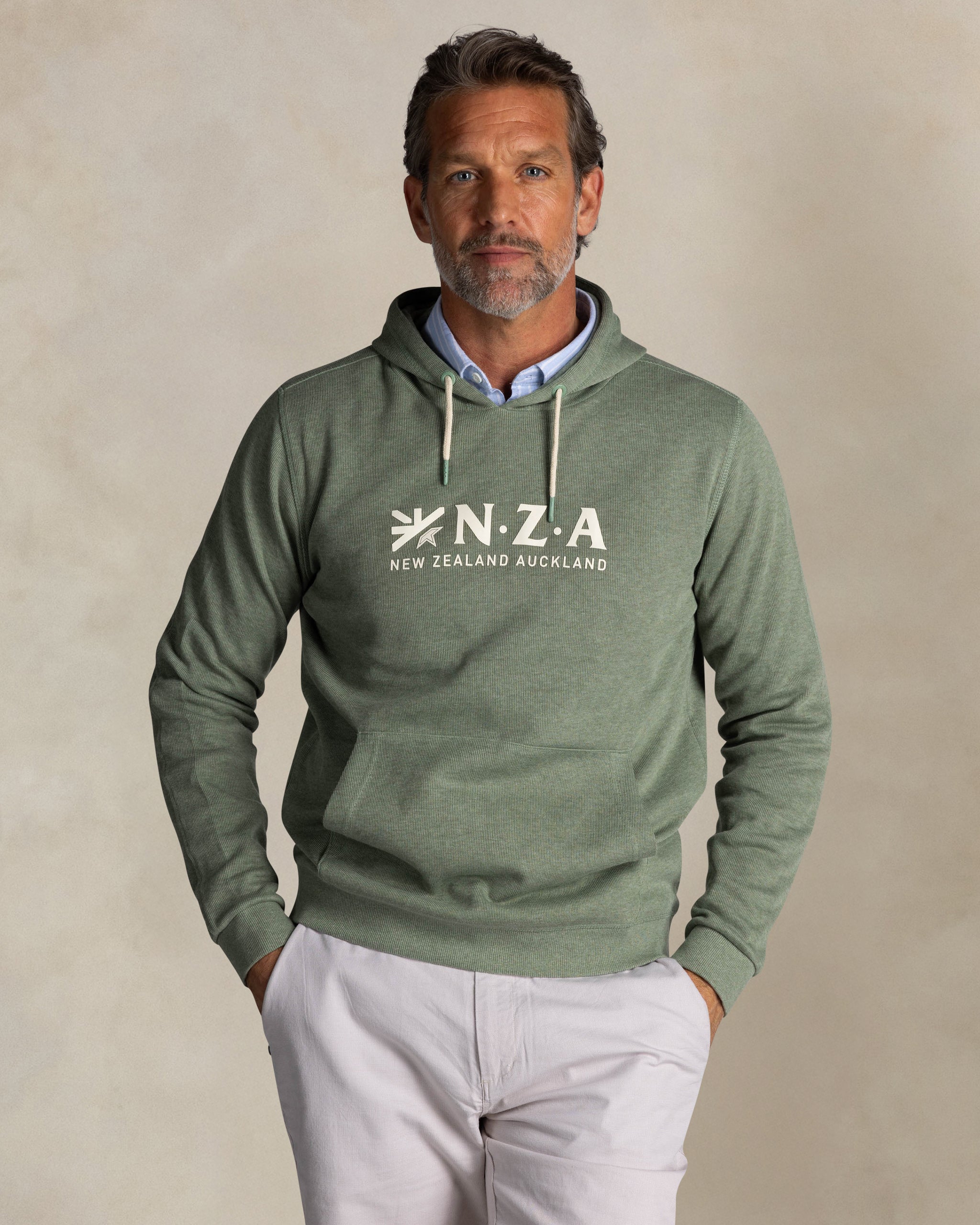 Sudadera verde de algodón Sudadera verde de algodón