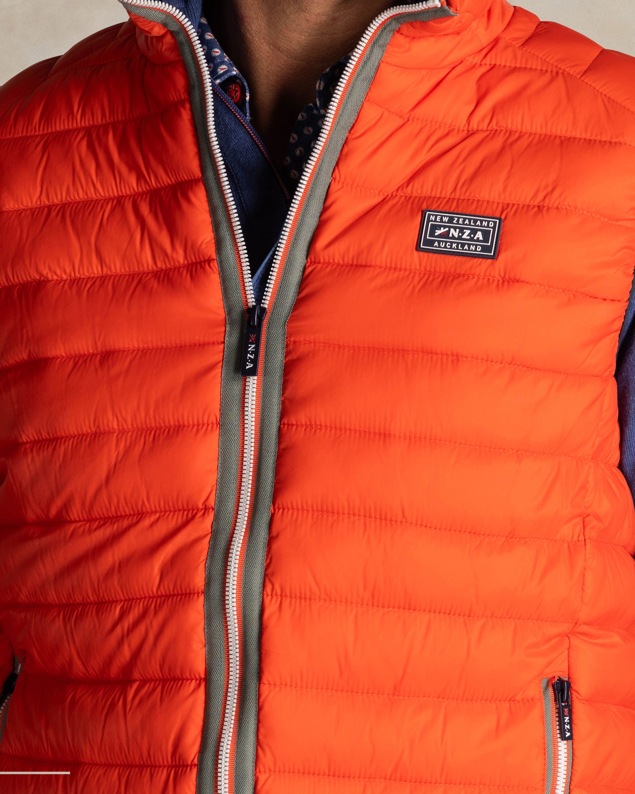 Bodywarmer rouge matelassé Bodywarmer rouge matelassé