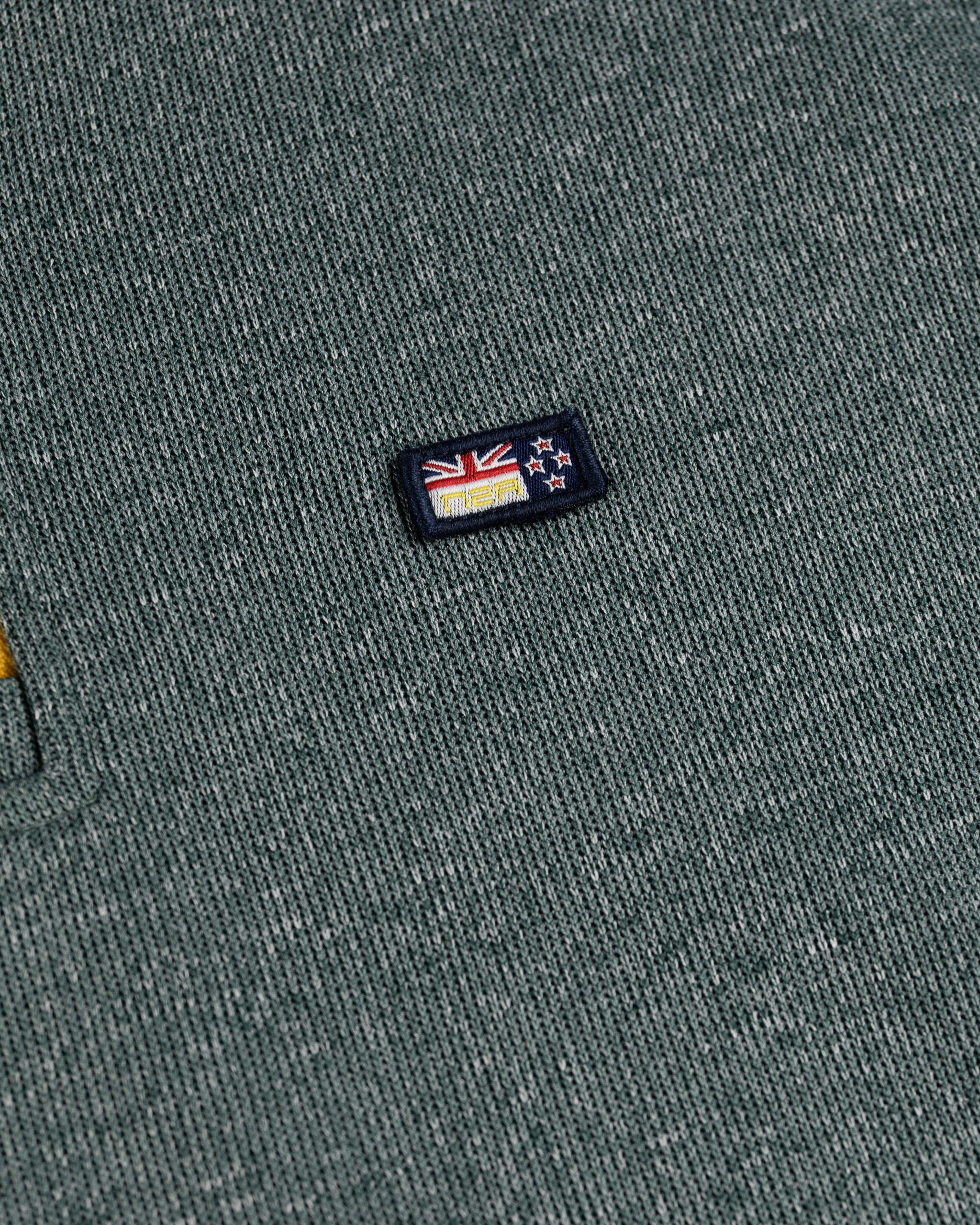 Half zip sweater Trent - Eucalyptus Green Half zip sweater Trent - Eucalyptus Green