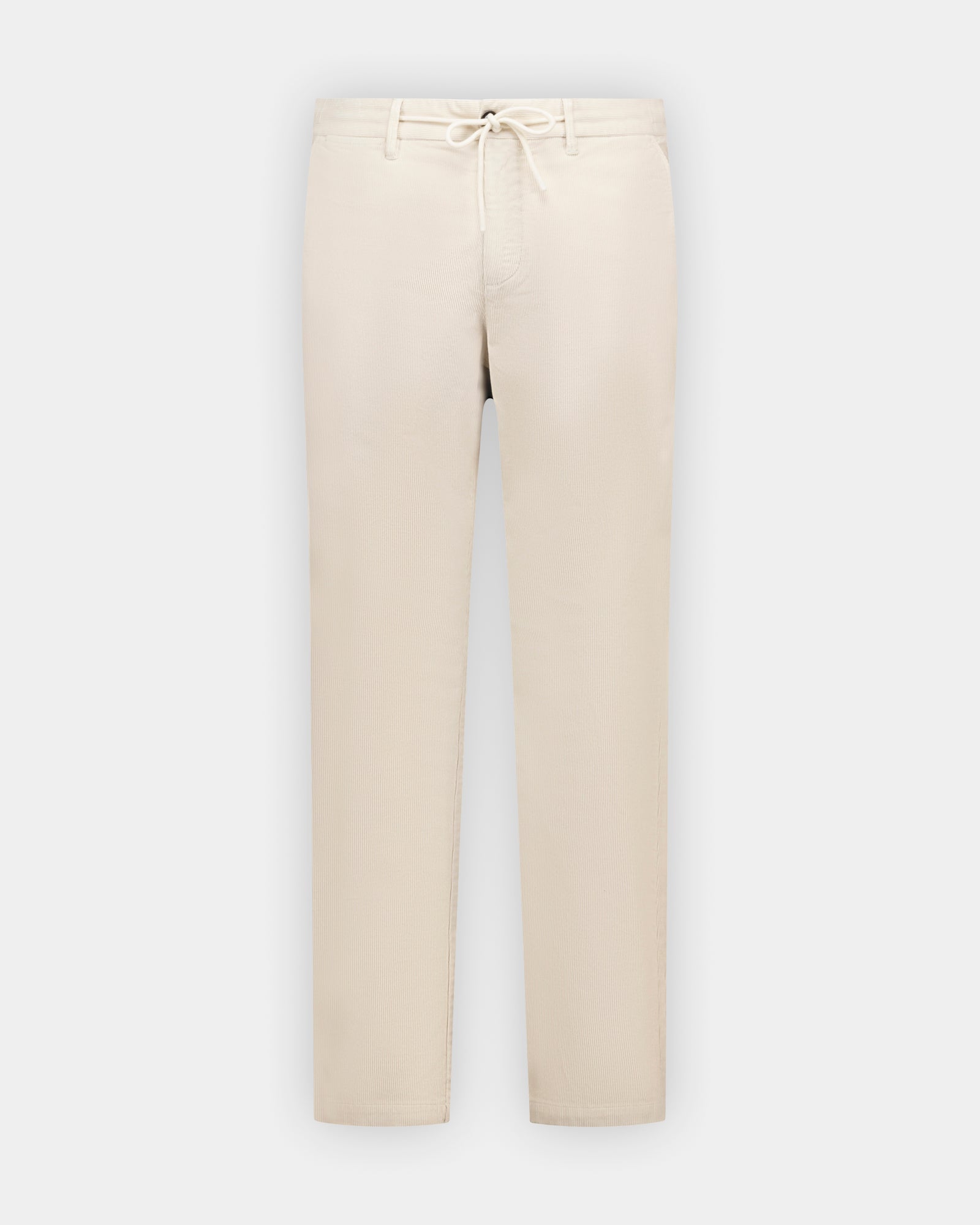 Chino stretch en velours côtelé écru Napier Chino stretch en velours côtelé écru Napier