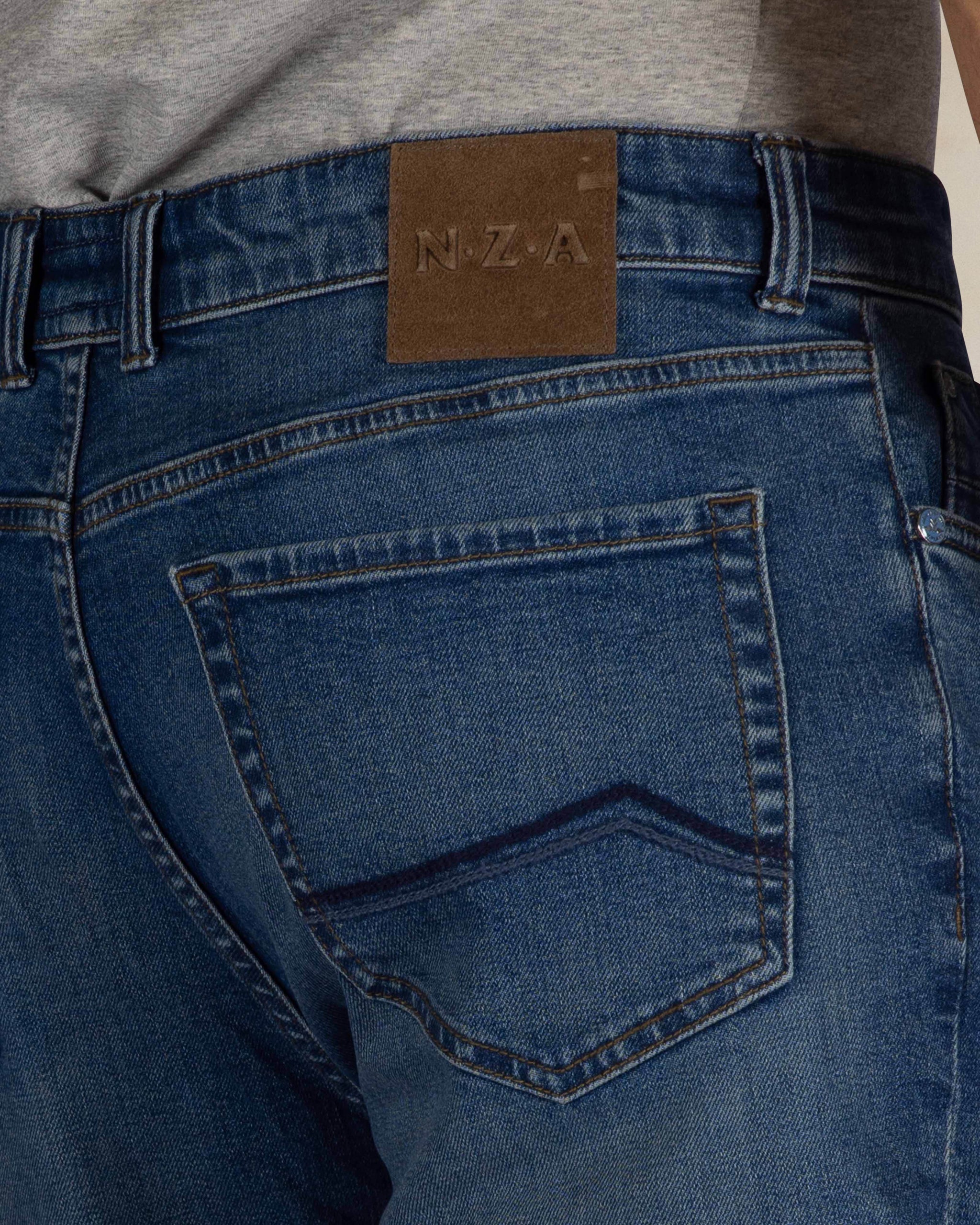Jeans de corte medio con cinco bolsillos Auckland stretch Jeans de corte medio con cinco bolsillos Auckland stretch