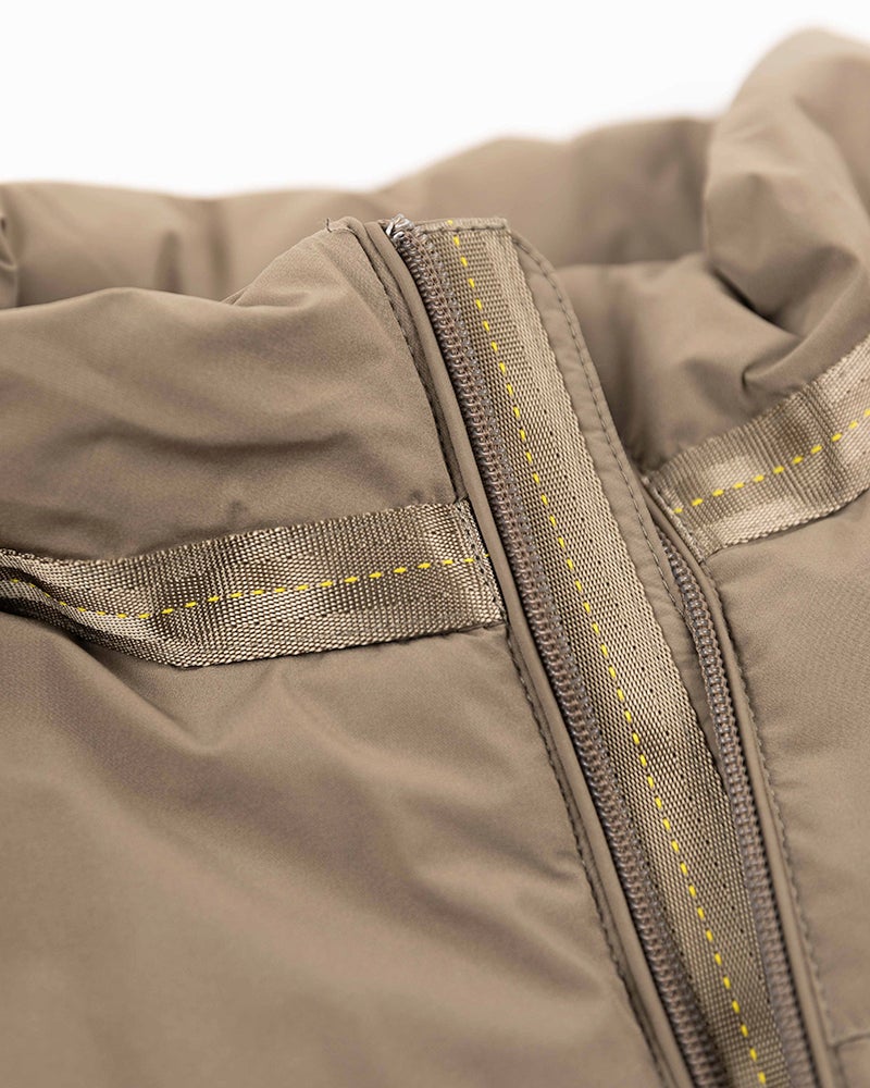 Chaqueta de invierno acolchada de color liso - Army Ground Chaqueta de invierno acolchada de color liso - Army Ground