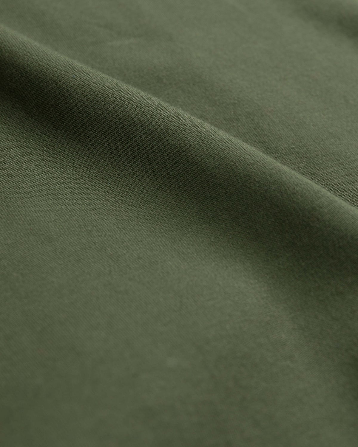 Katoenen trui met rits Urenui - Rock Green