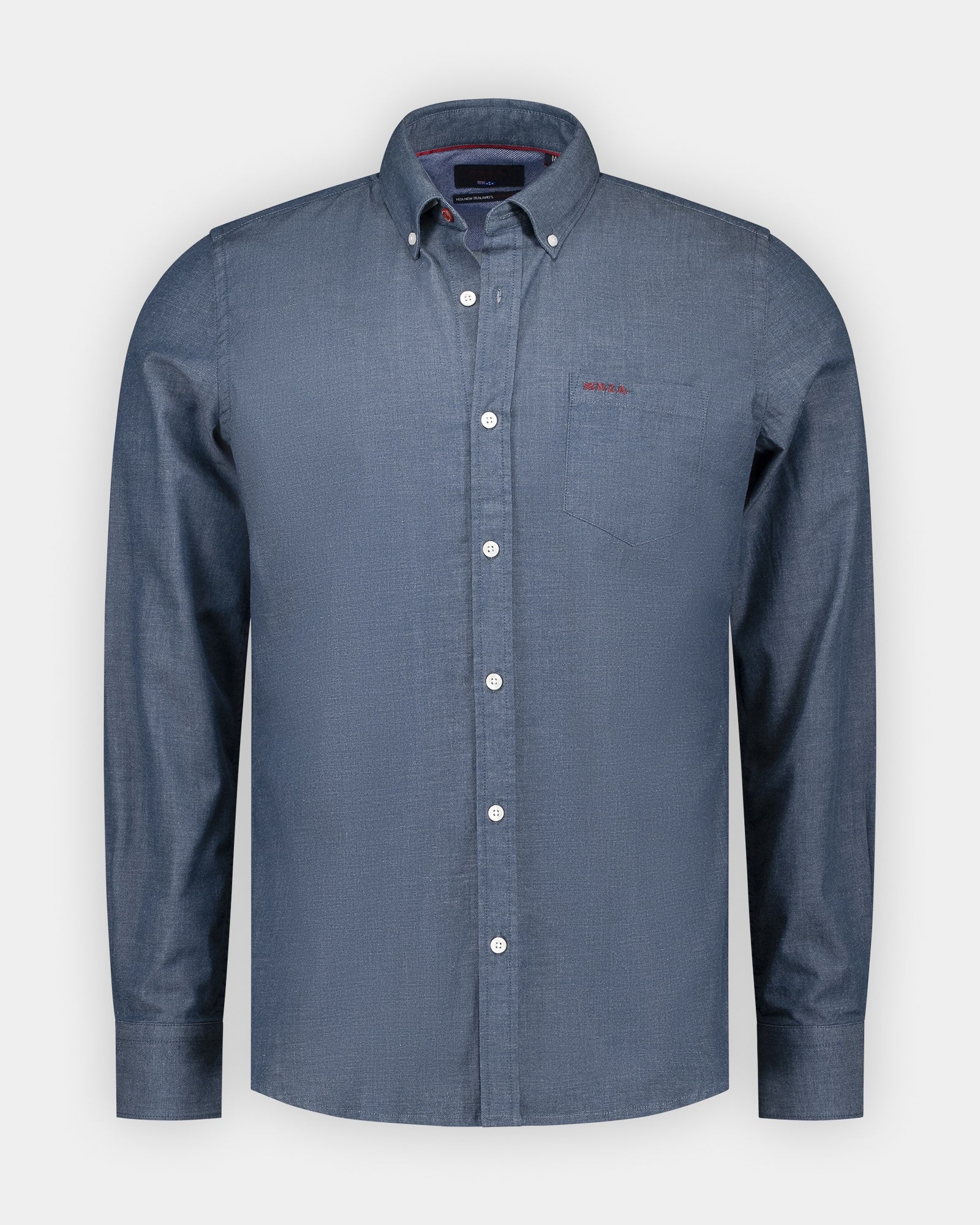 Chemise bleu en coton stretch Chemise bleu en coton stretch
