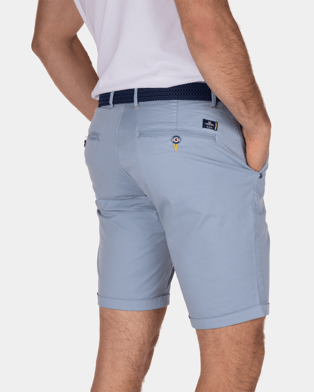 Chino stretch court Whale Bay - Dusk Blue