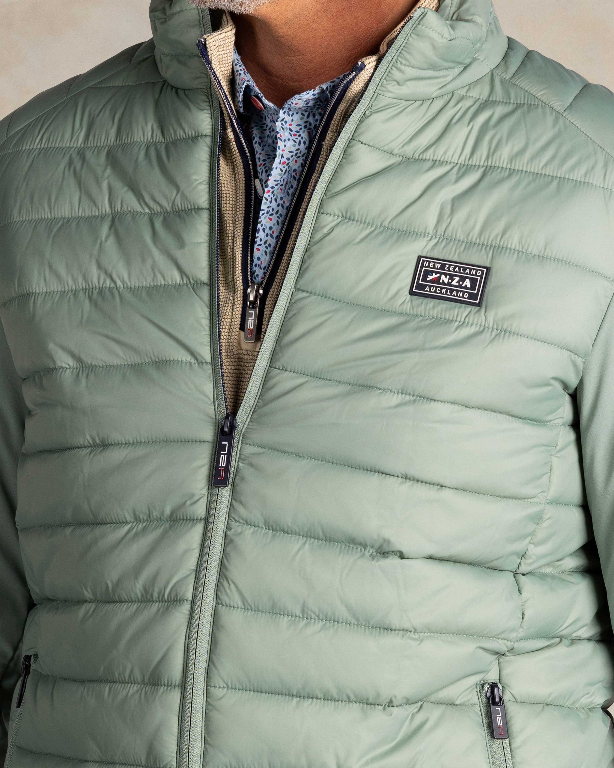 Green padded jacket Green padded jacket