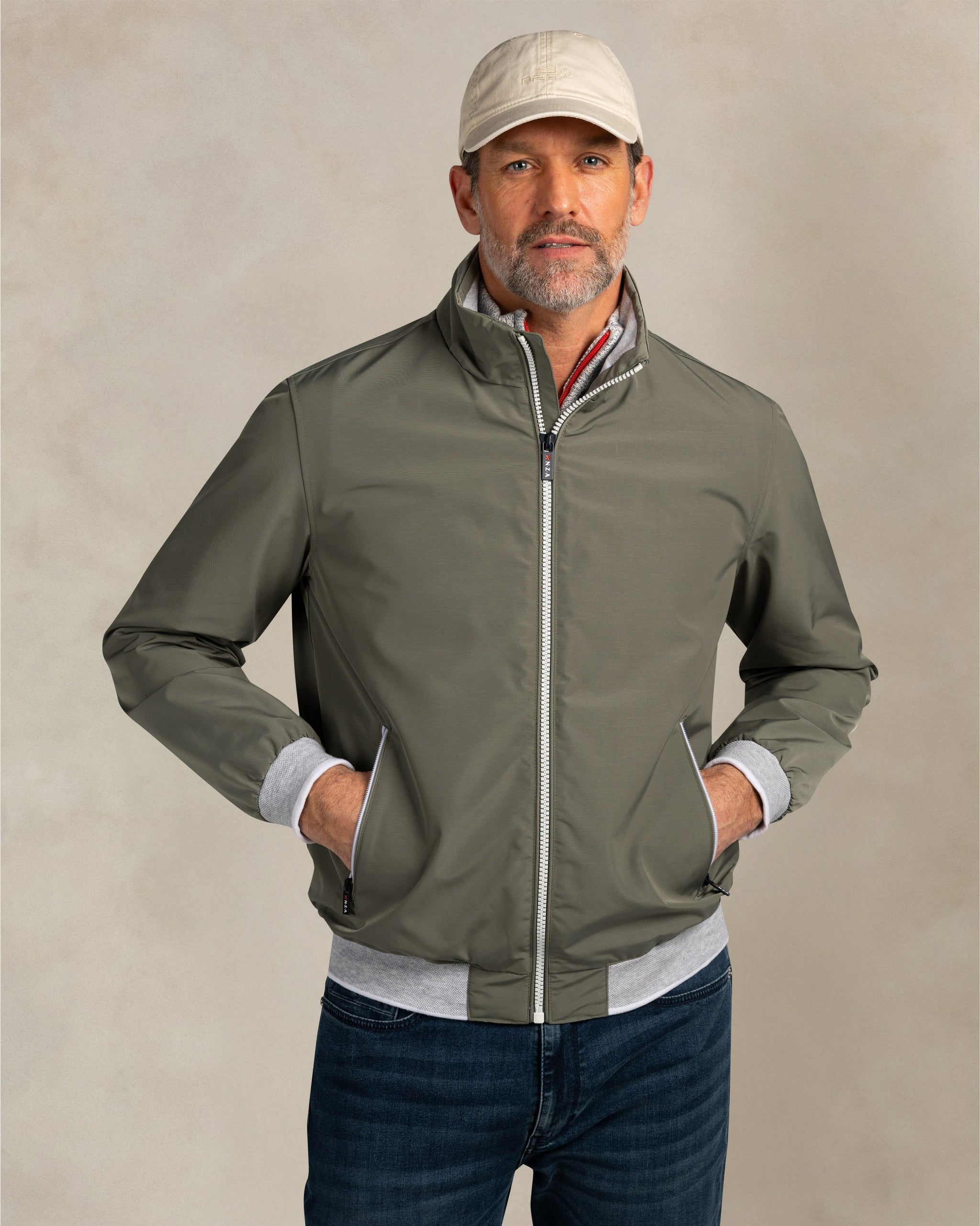 Ecru cotton cap Ecru cotton cap