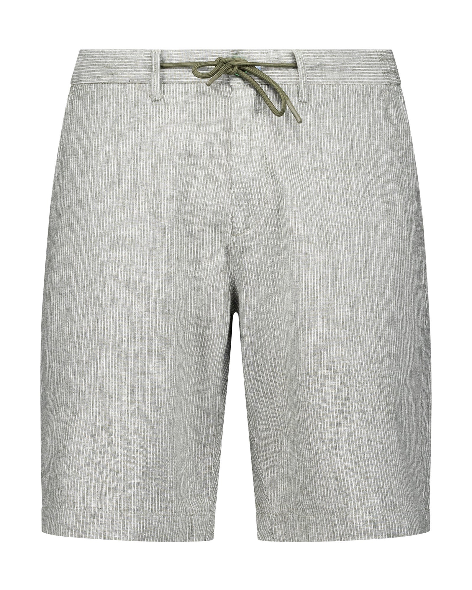 Grüne Leinen-Cargo-Shorts Grüne Leinen-Cargo-Shorts