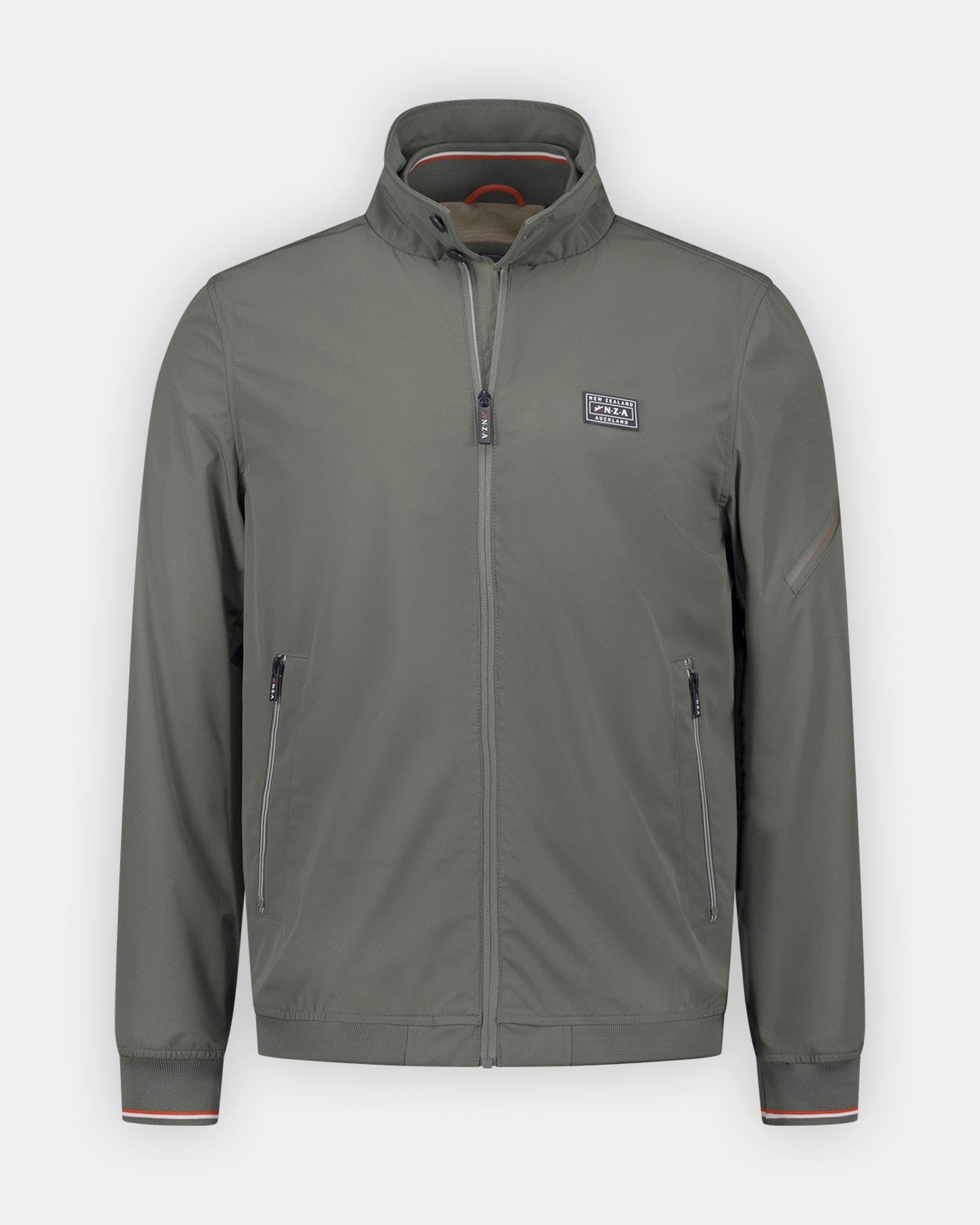 Groene sportieve softshell jas Groene sportieve softshell jas