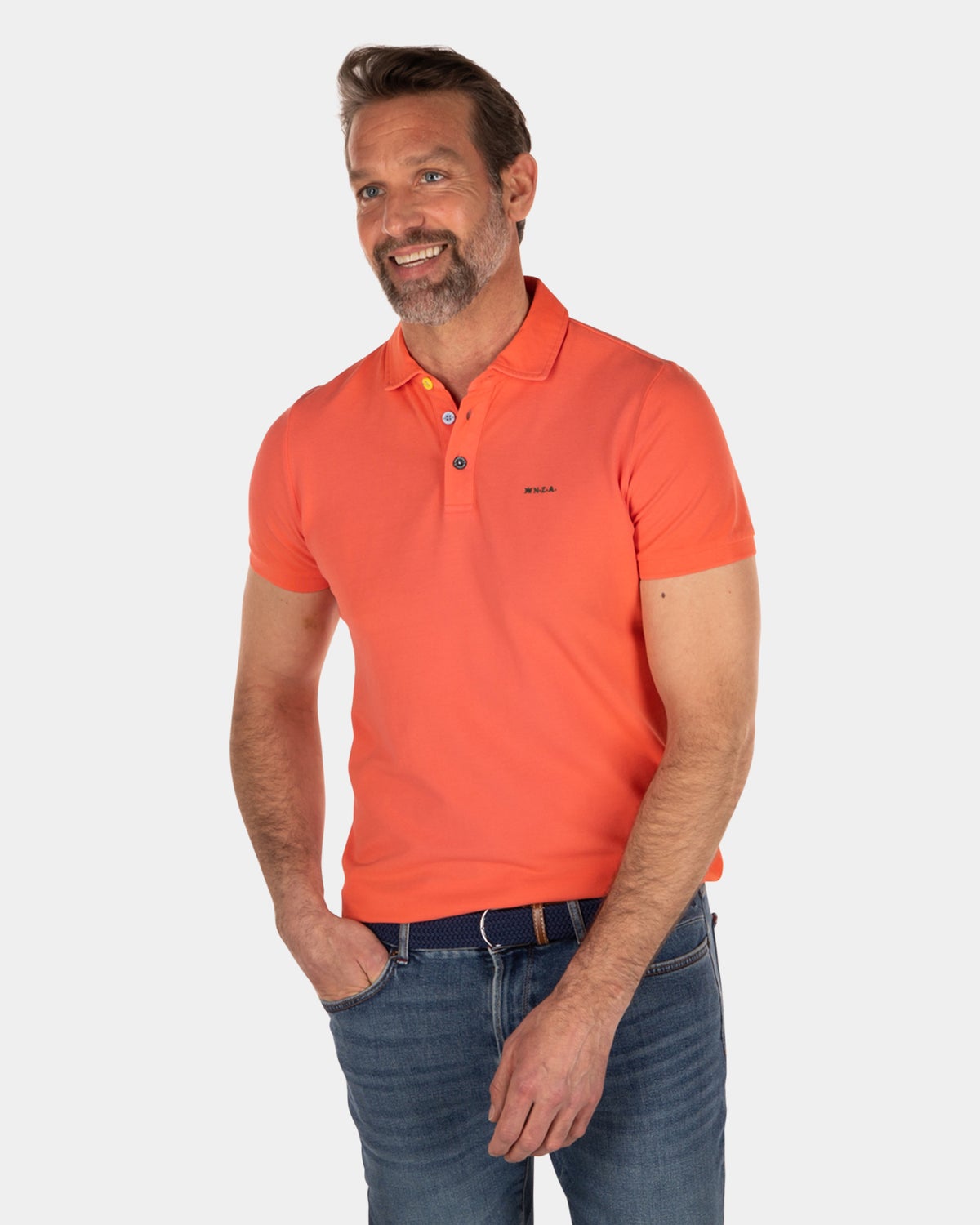 NZA Heritage polo shirt - Burned Orange