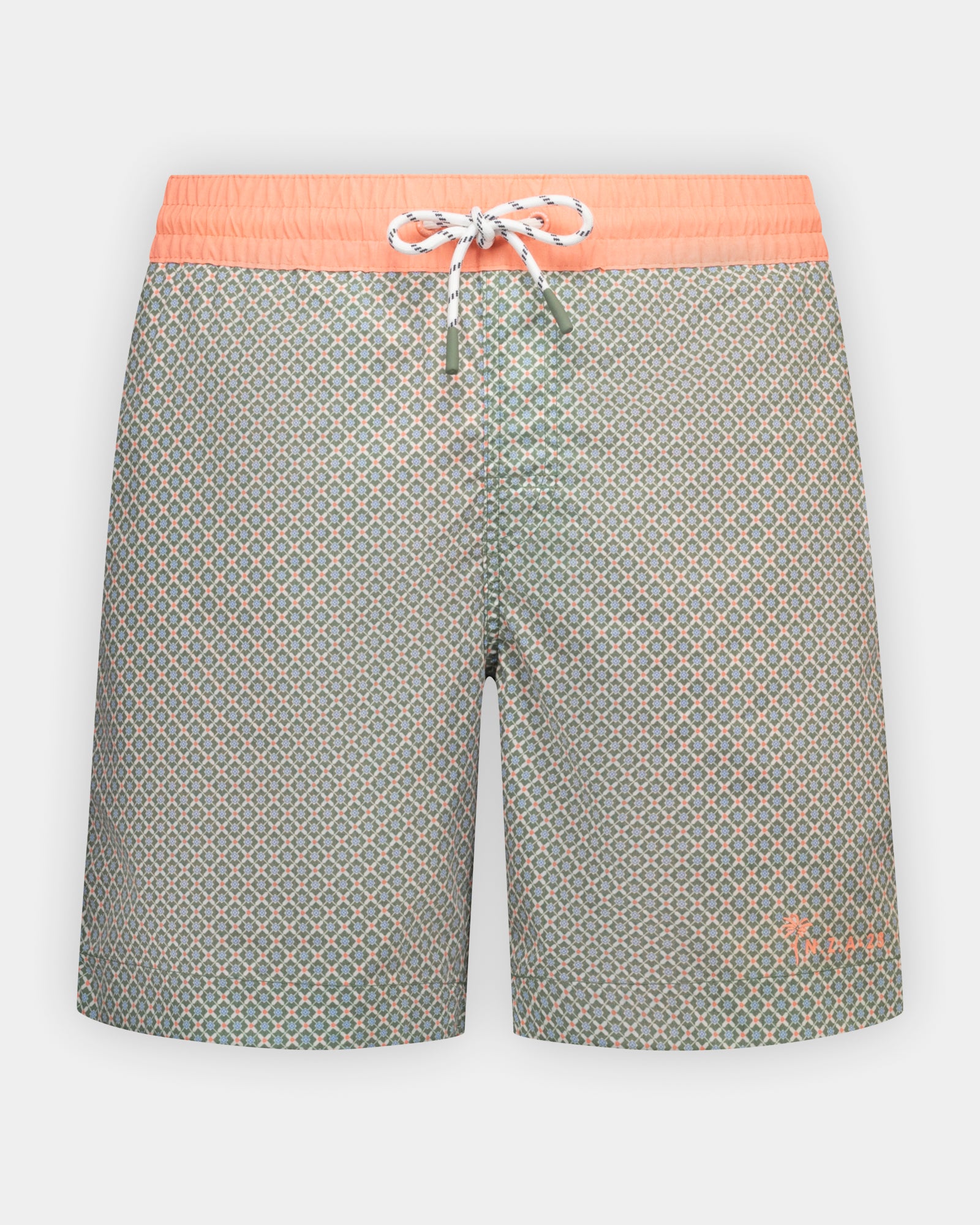 Maillot de bain stretch vert clair à imprimé Maillot de bain stretch vert clair à imprimé