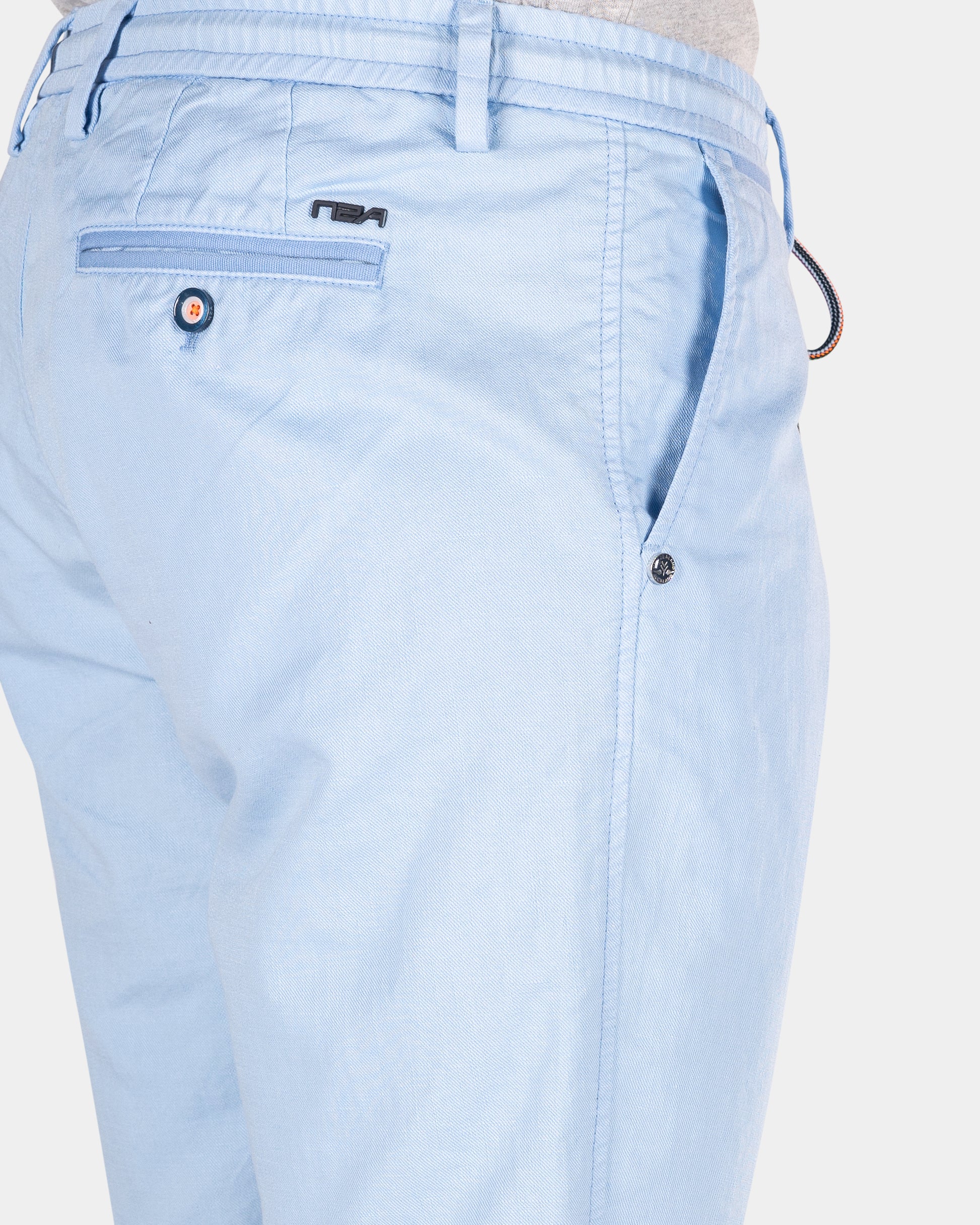 Pantalon corto con lino - Light Sky Pantalon corto con lino - Light Sky