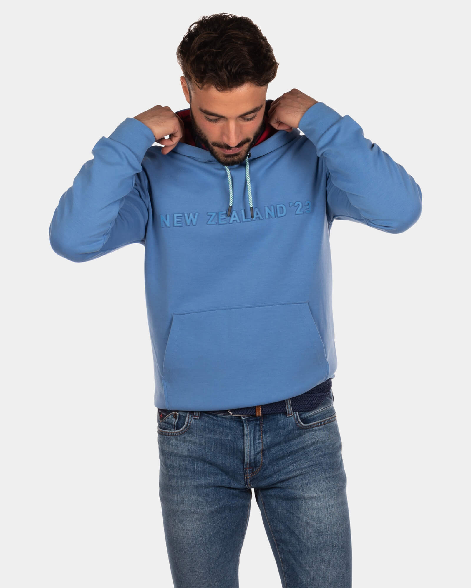 Effen hoodie Oruru - Cook's Blue Effen hoodie Oruru - Cook's Blue