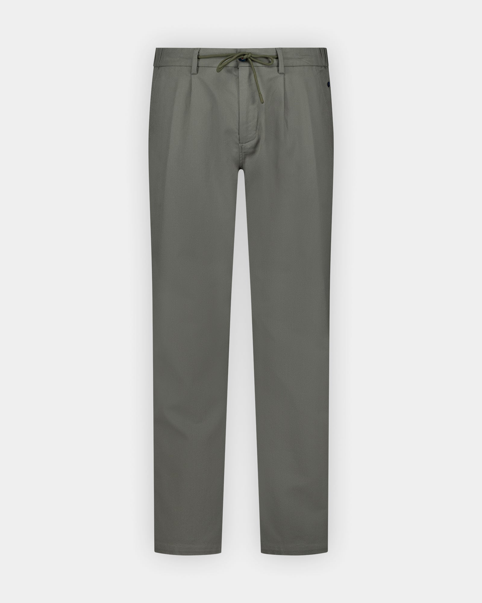 Napier groene stuctuur stretch chino Napier groene stuctuur stretch chino