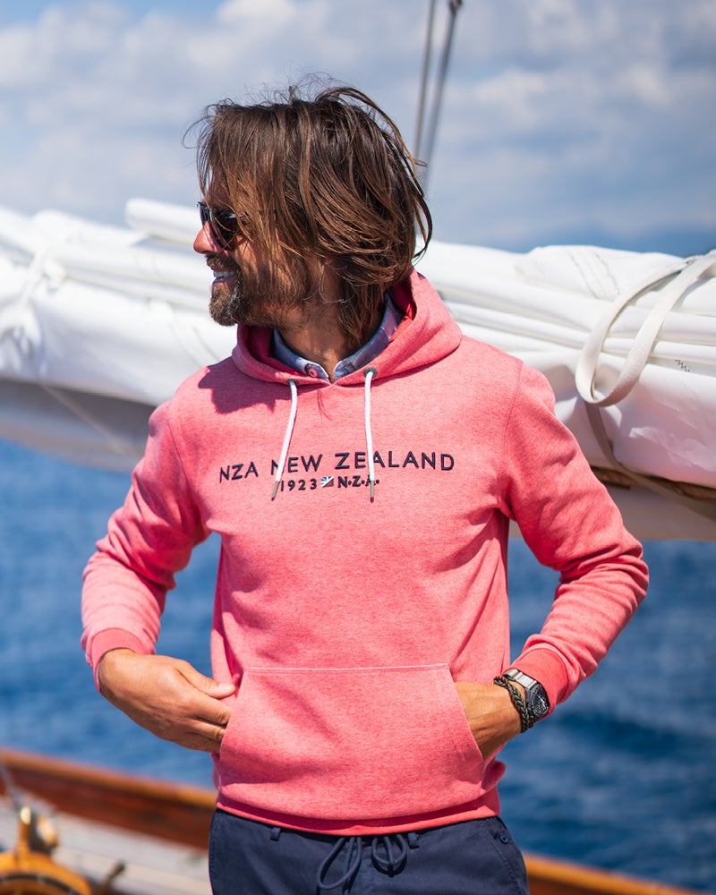 Rode katoenen hoodie Rode katoenen hoodie