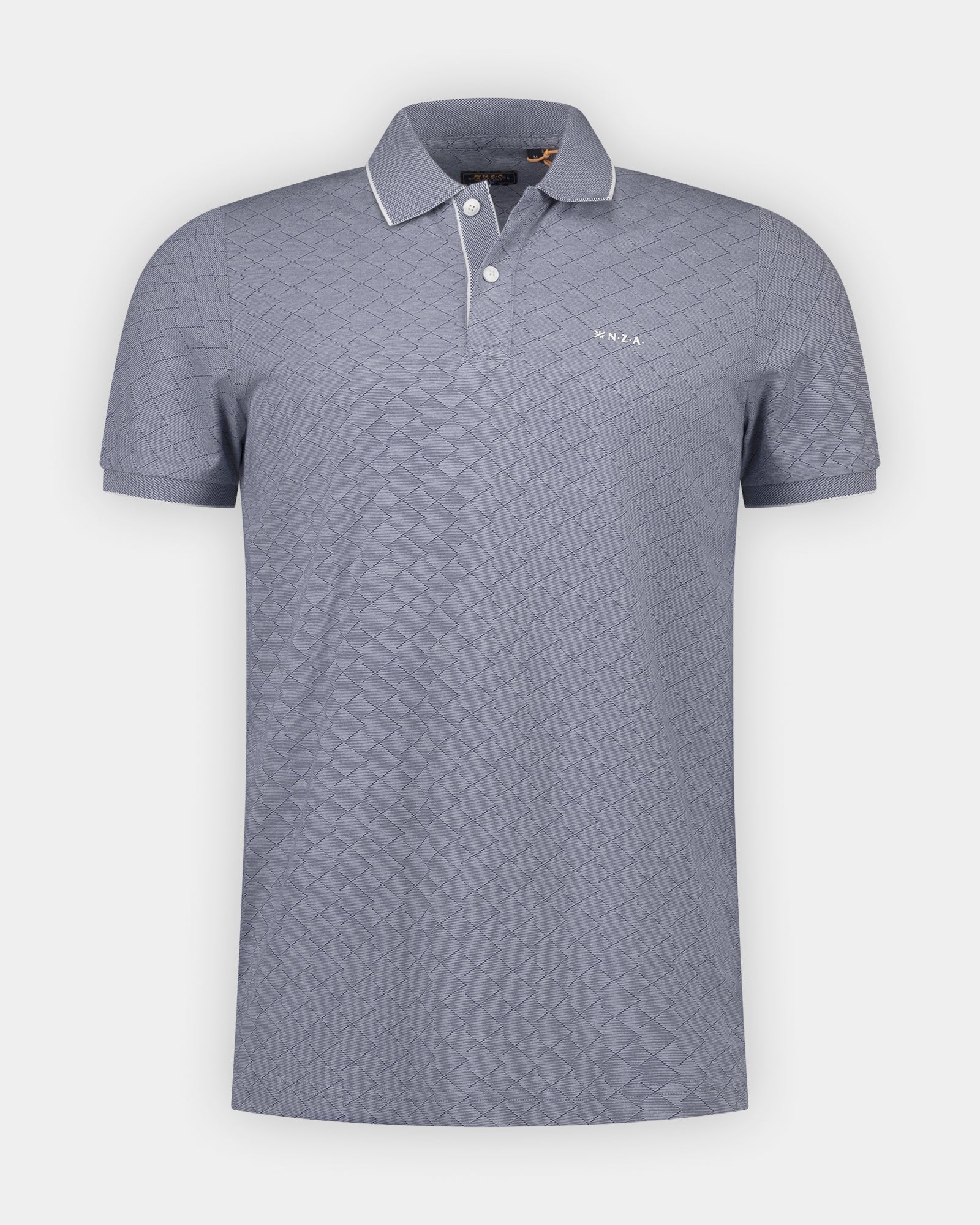 Blue 100% cotton polo Blue 100% cotton polo