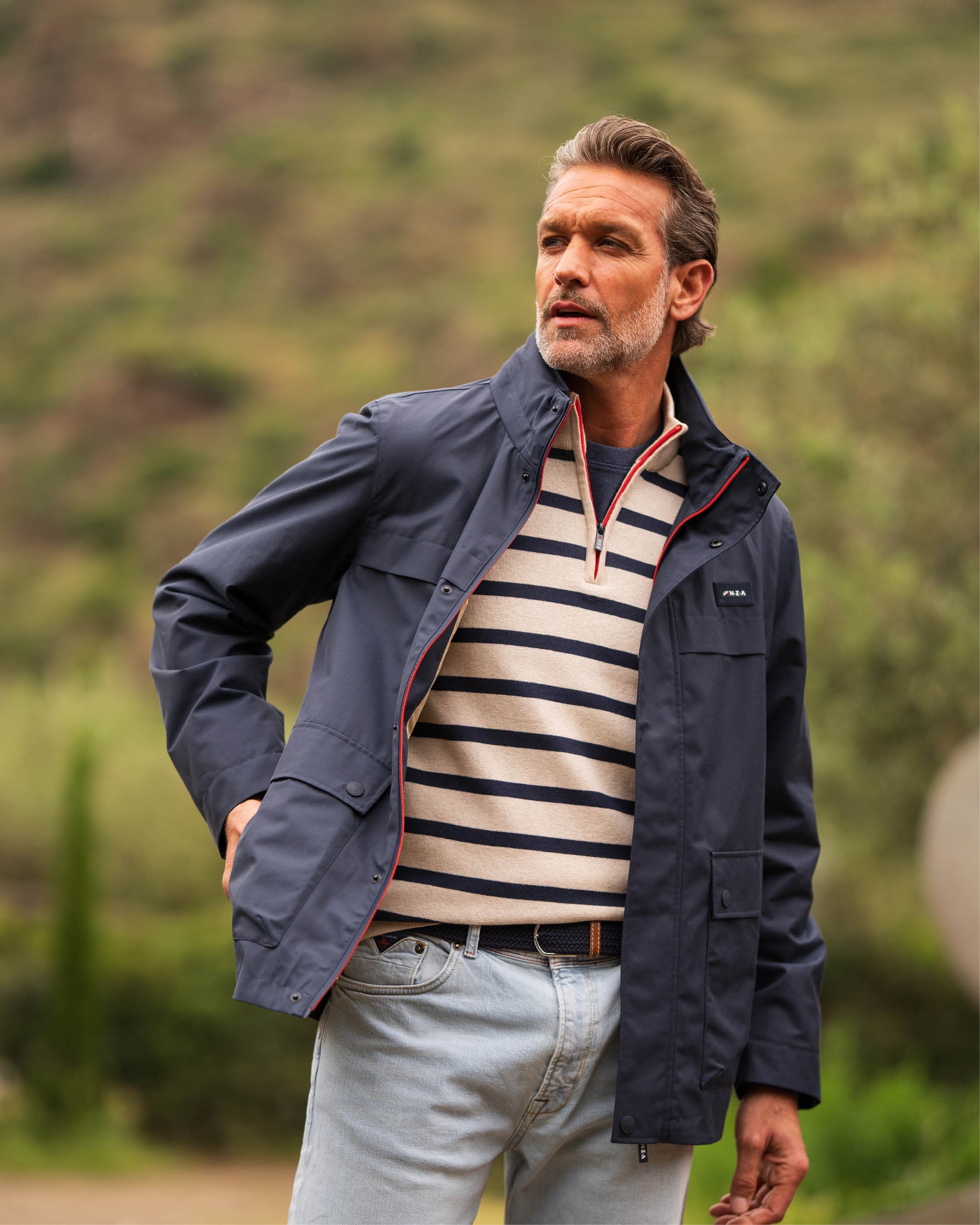 Veste field technique bleue Veste field technique bleue