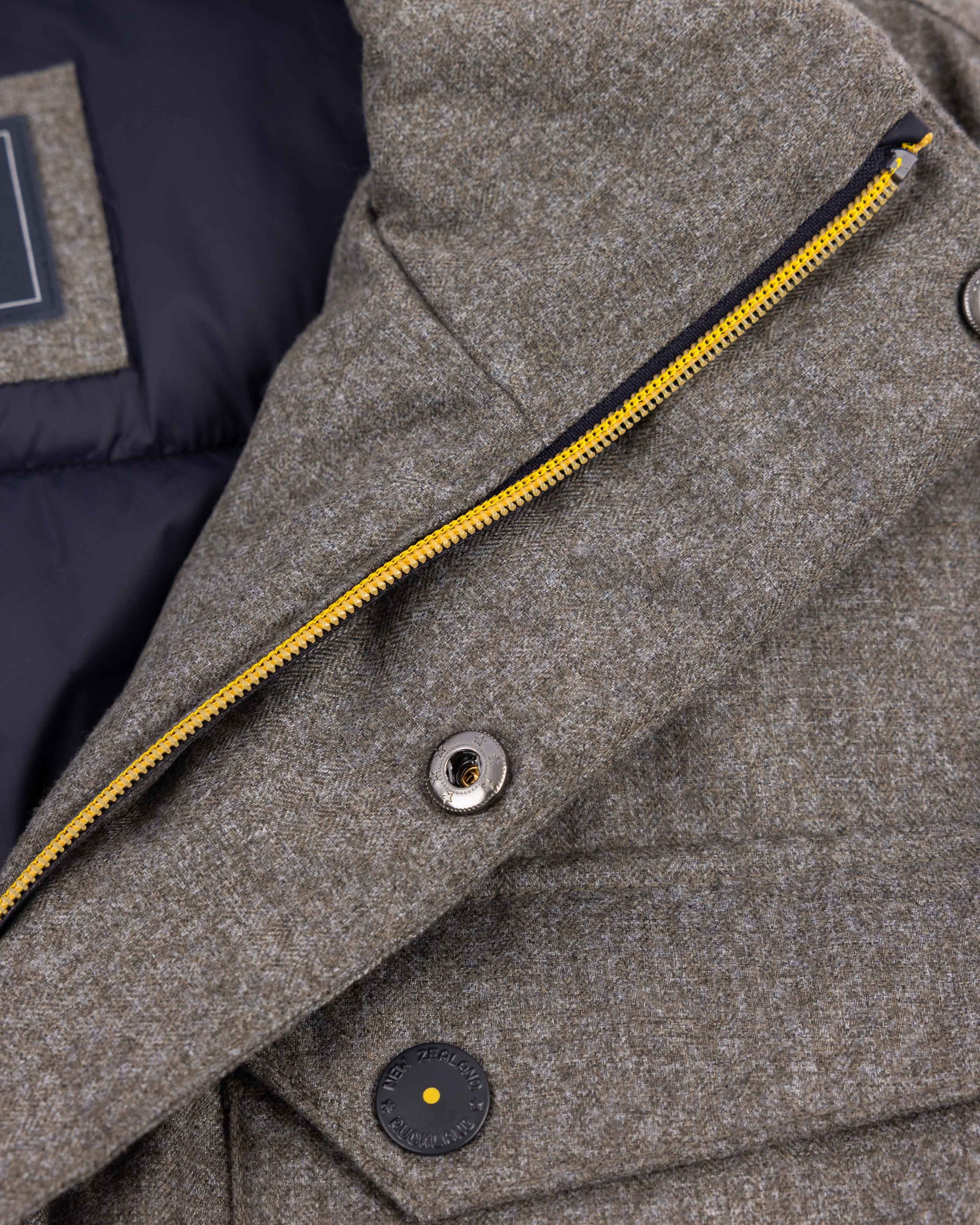 Grey jacket with hood Grey jacket with hood