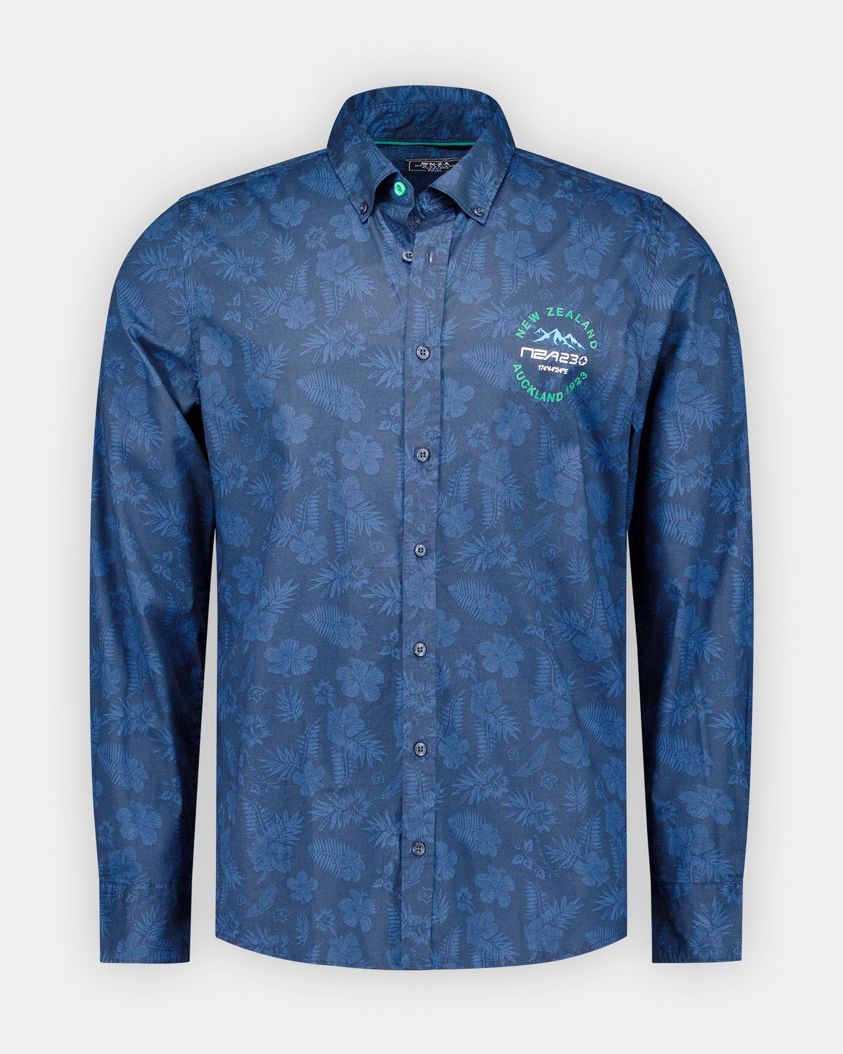 Blaues Shirt mit Aufdruck Blaues Shirt mit Aufdruck