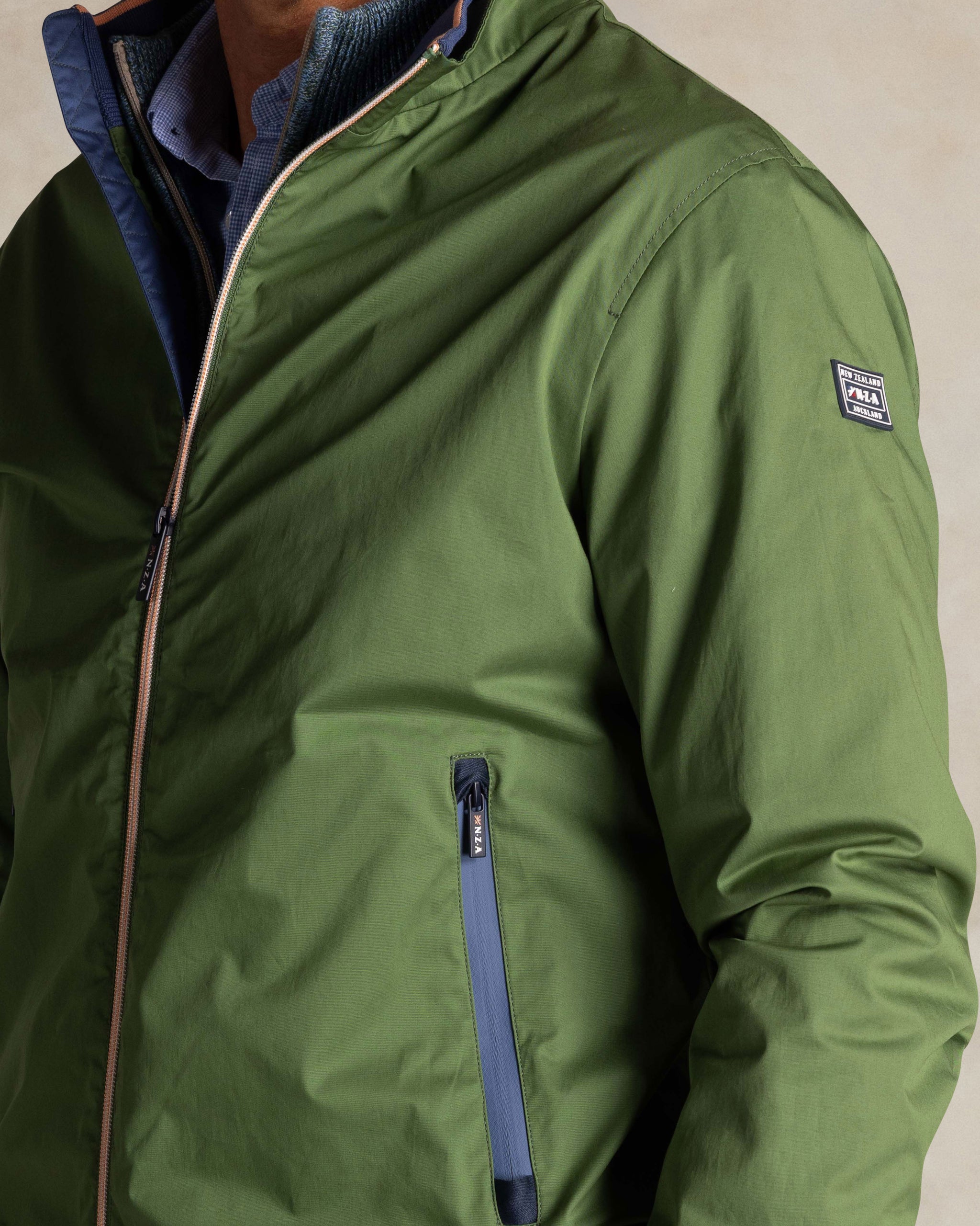 Green cotton jacket Green cotton jacket