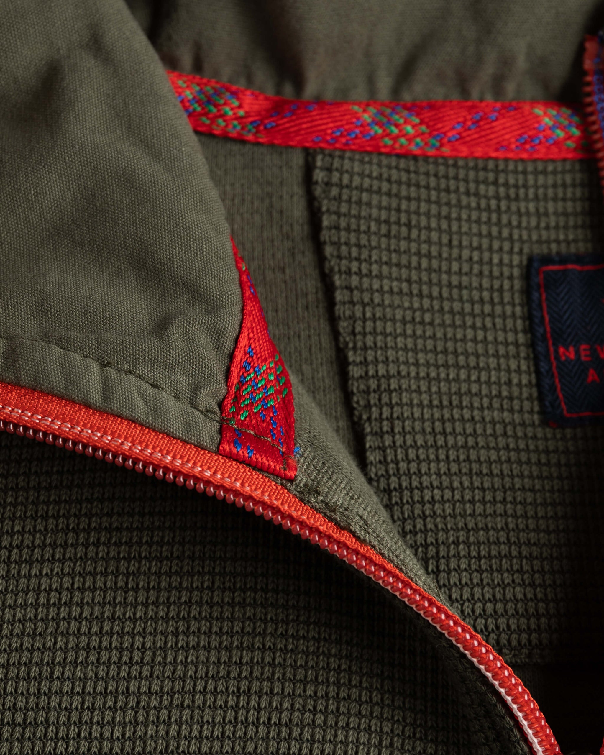 Sweatshirt with zipper Arapohue - Rock Green Sweatshirt with zipper Arapohue - Rock Green