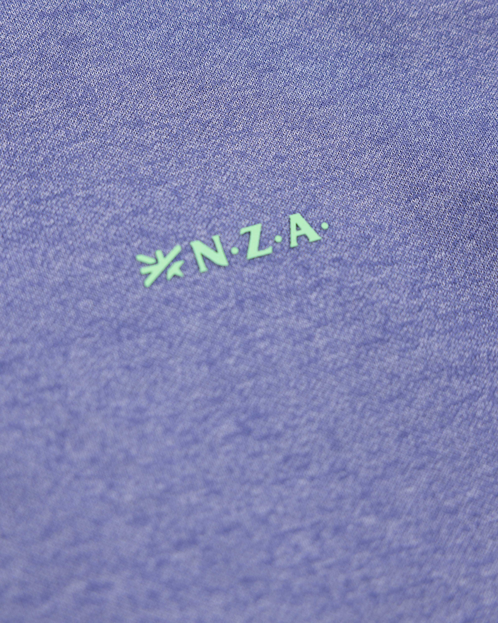 Suéter azul marino con cremallera media Suéter azul marino con cremallera media