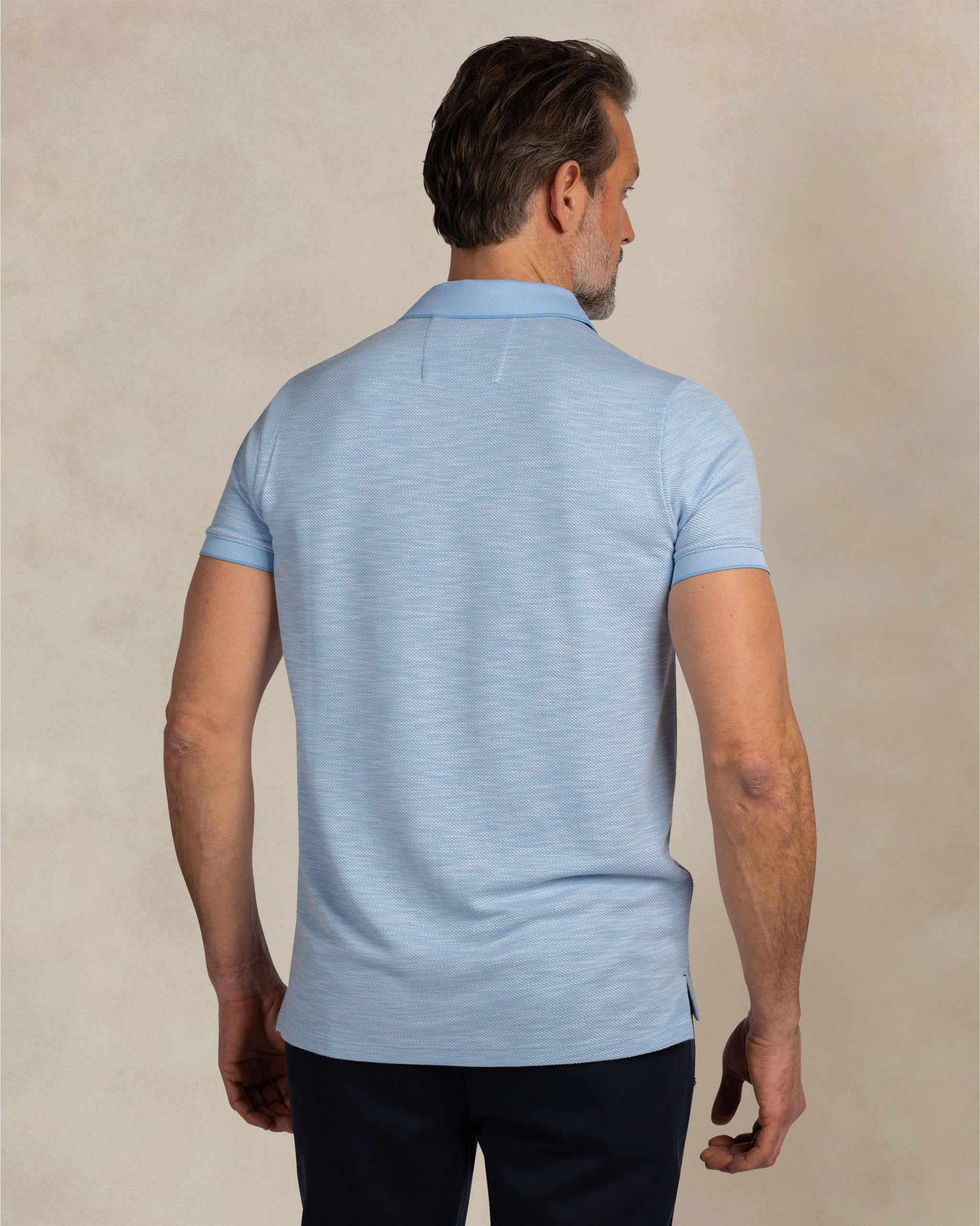 Polo azul claro Polo azul claro