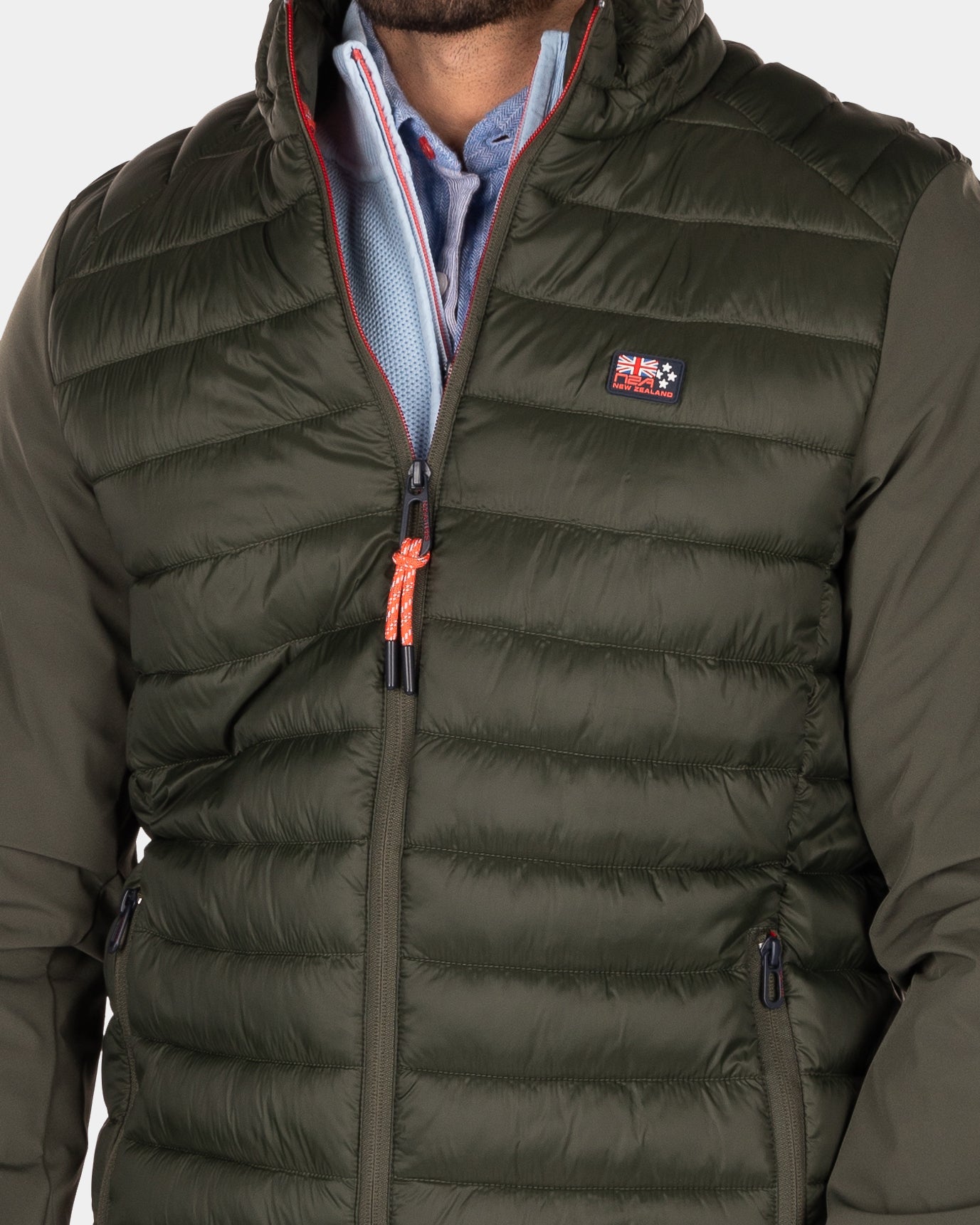 Gewatteerde jas met softshell - Jacket Army Gewatteerde jas met softshell - Jacket Army