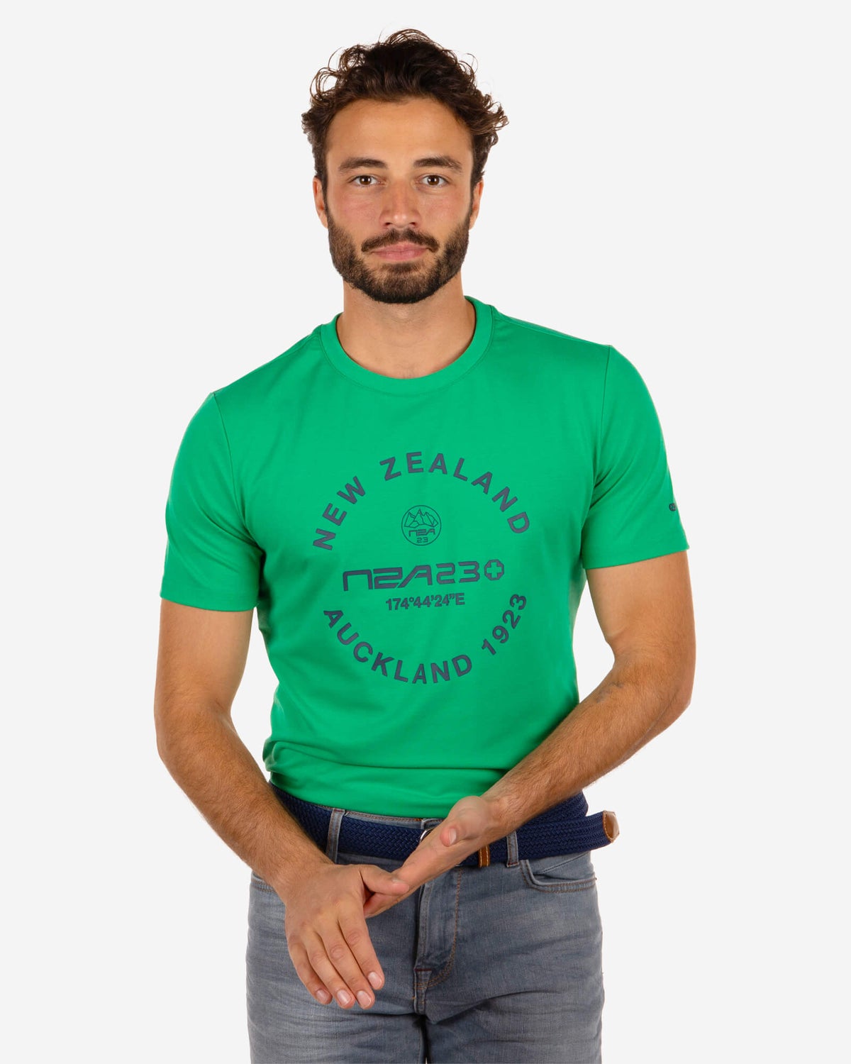 Braemar Kettleholes T-shirt à col rond - Impulse Green