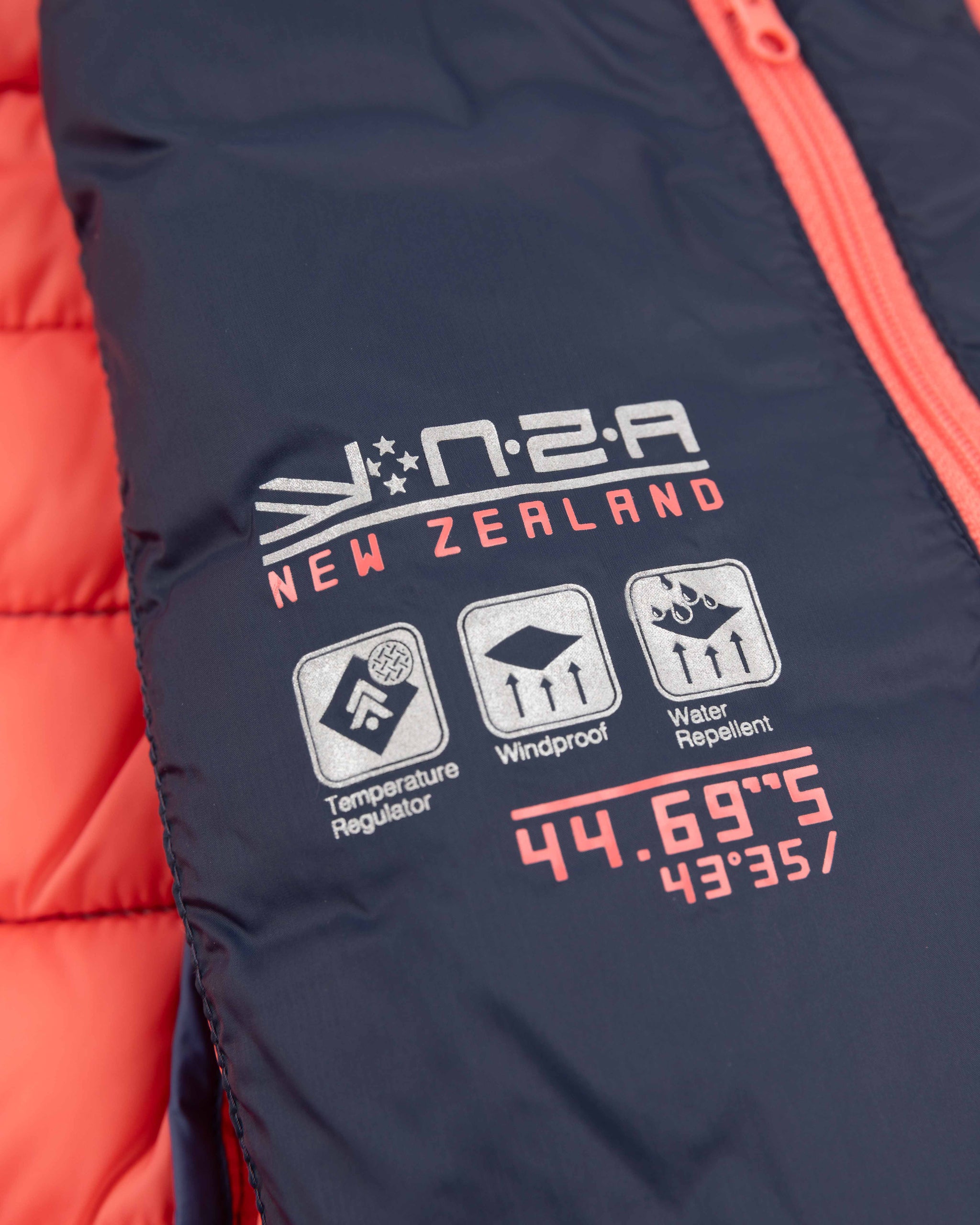 Nylon vest - Golden Orange Nylon vest - Golden Orange