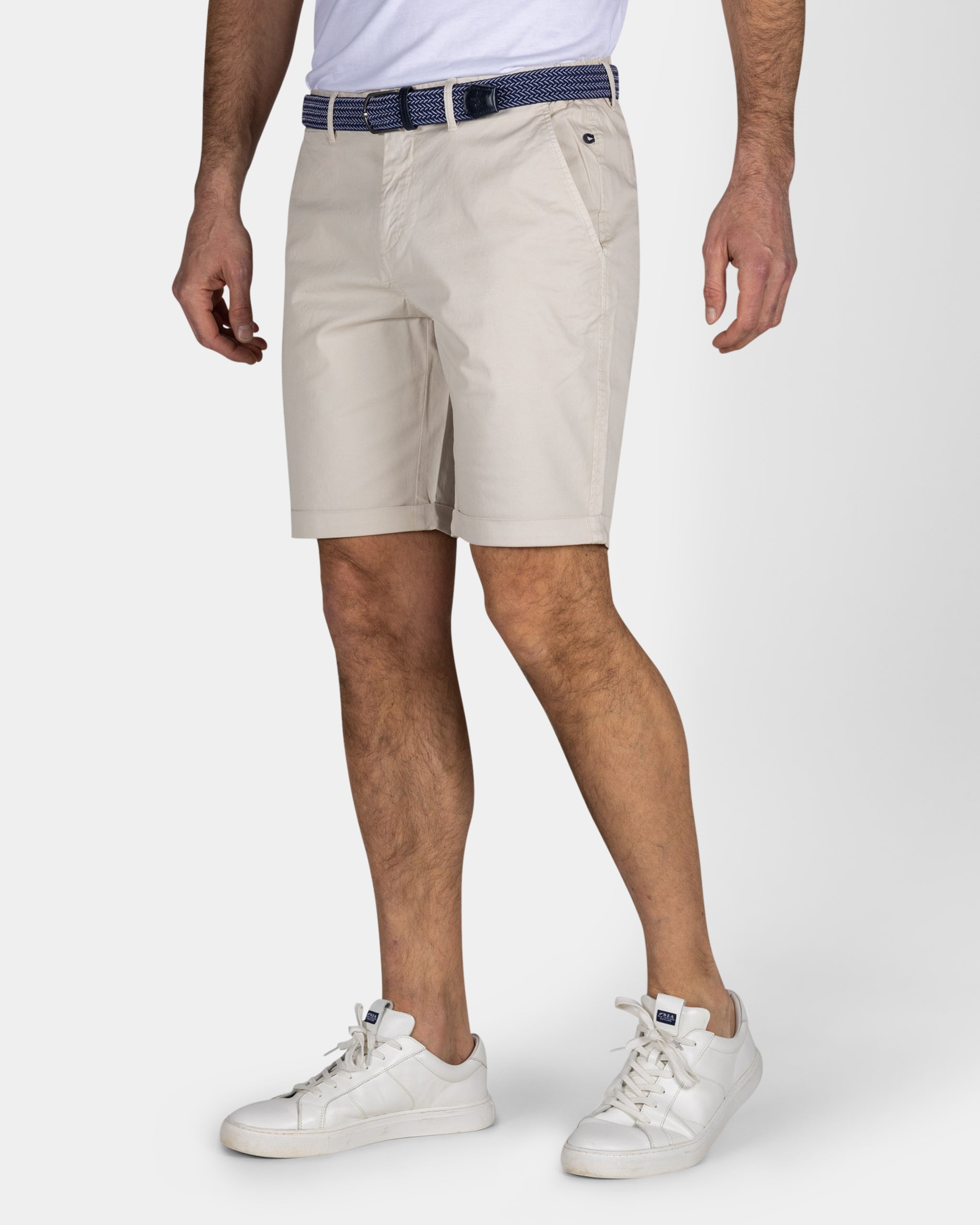 Beige katoenen chino short Beige katoenen chino short