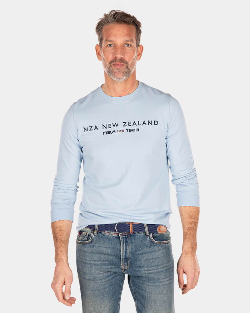 Manga larga de algodón - Universal Blue Manga larga de algodón - Universal Blue