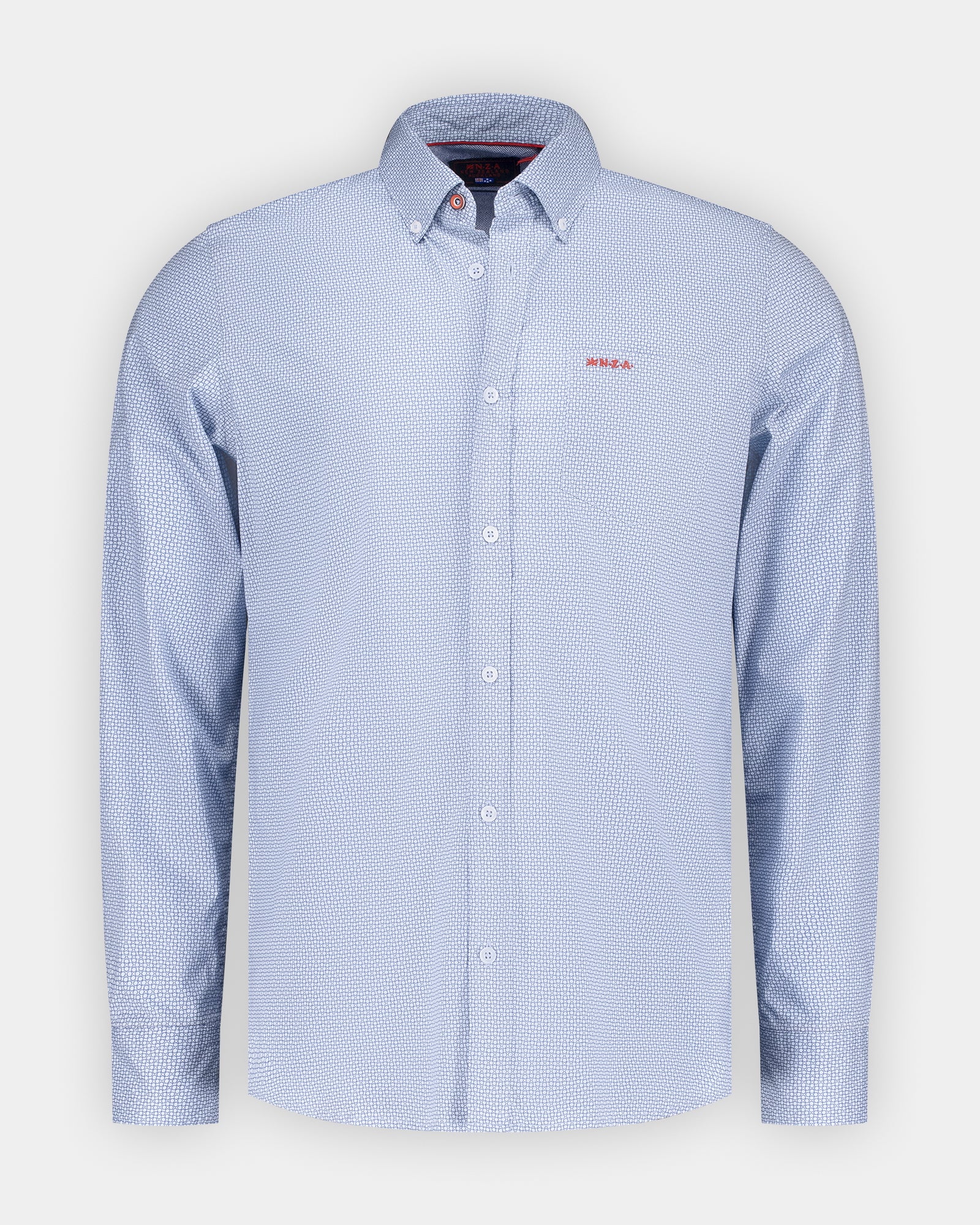 Blue cotton shirt stretch Blue cotton shirt stretch
