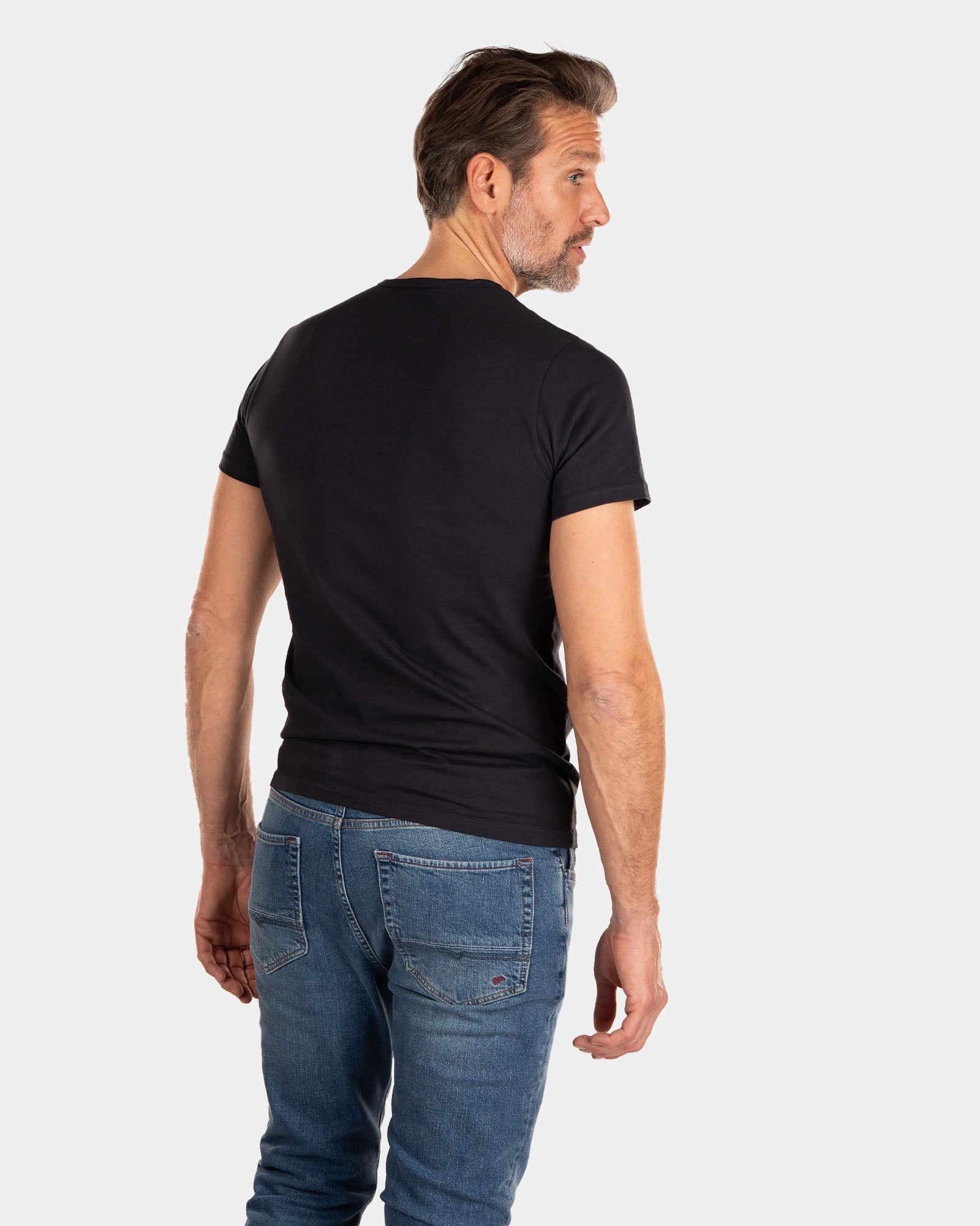 Basic t-shirt 2 pack - Blue  Navy Basic t-shirt 2 pack - Blue  Navy