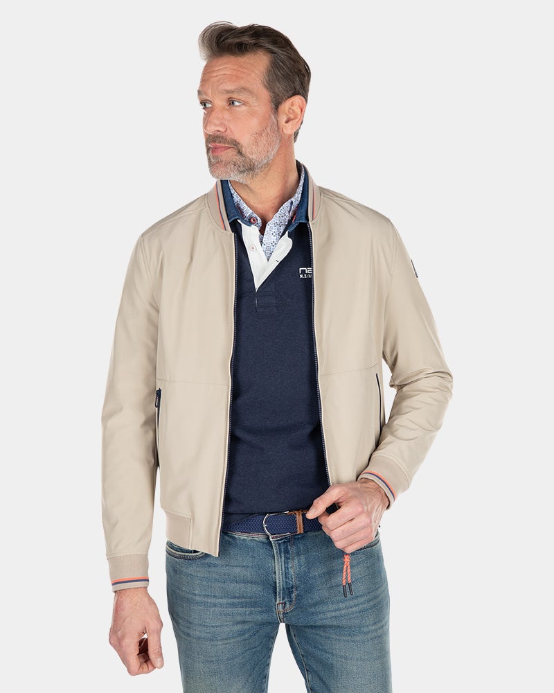 Softshell bomber jacket - Shimmering Sand Softshell bomber jacket - Shimmering Sand