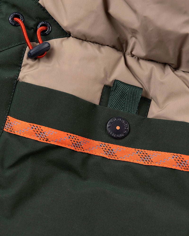 Parka à capuche en toile - Crushing Green Parka à capuche en toile - Crushing Green